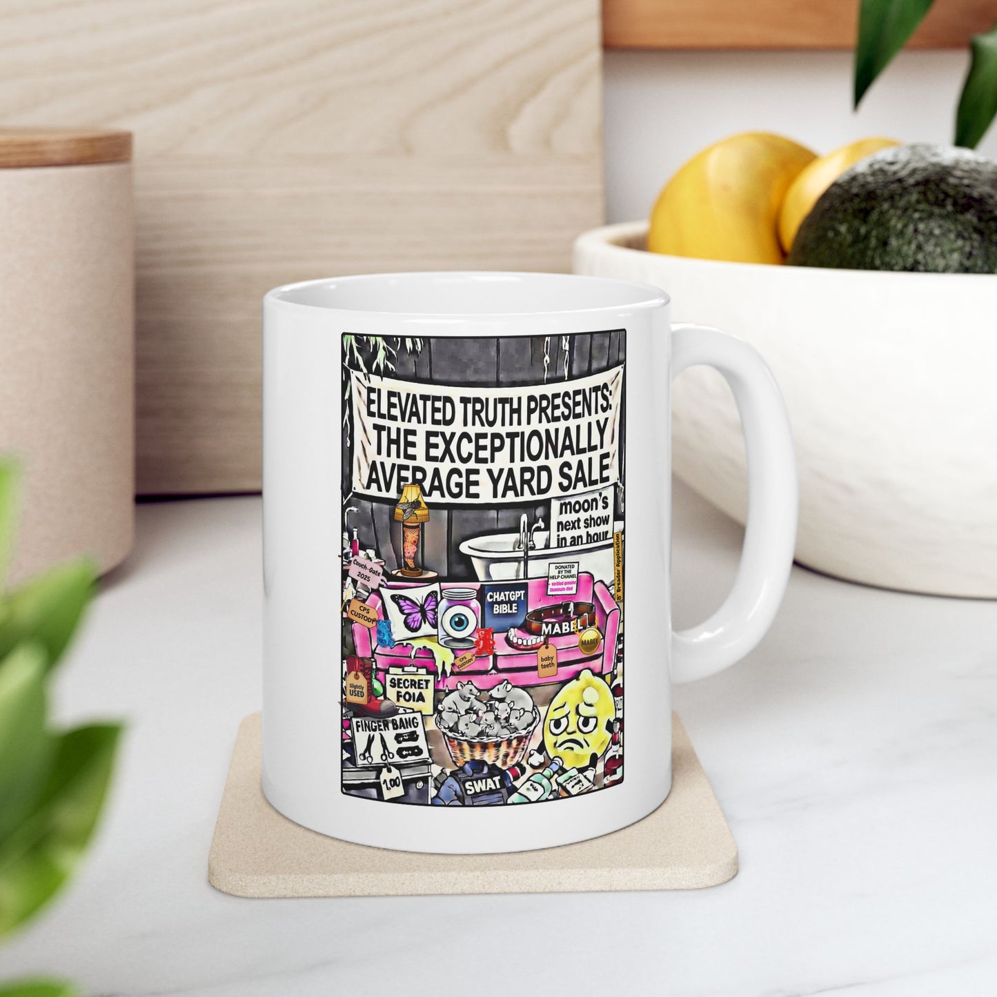 Elevated Truth Podcast Ceramic Mug — Year-End Garbage YouTubers Sale (11oz & 15oz)