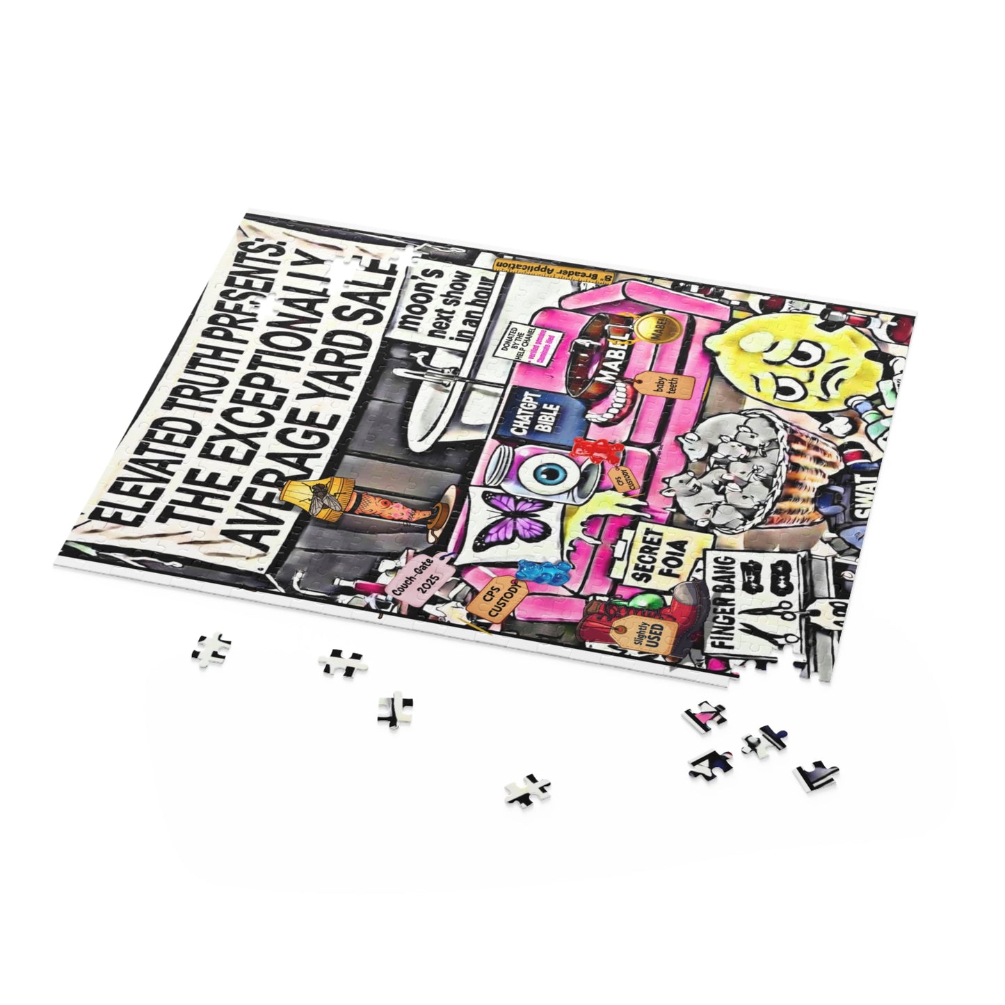 Puzzle — 'Elevated Truth Presents: The Exceptionally Average Yard Sale' Illustrated Jigsaw