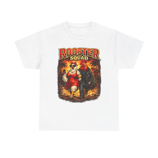 BIG HEN ENERGY: Rooster Squad Official Tee — 'Big Hen Energy' Vintage Farm Animal Graphic T-Shirt