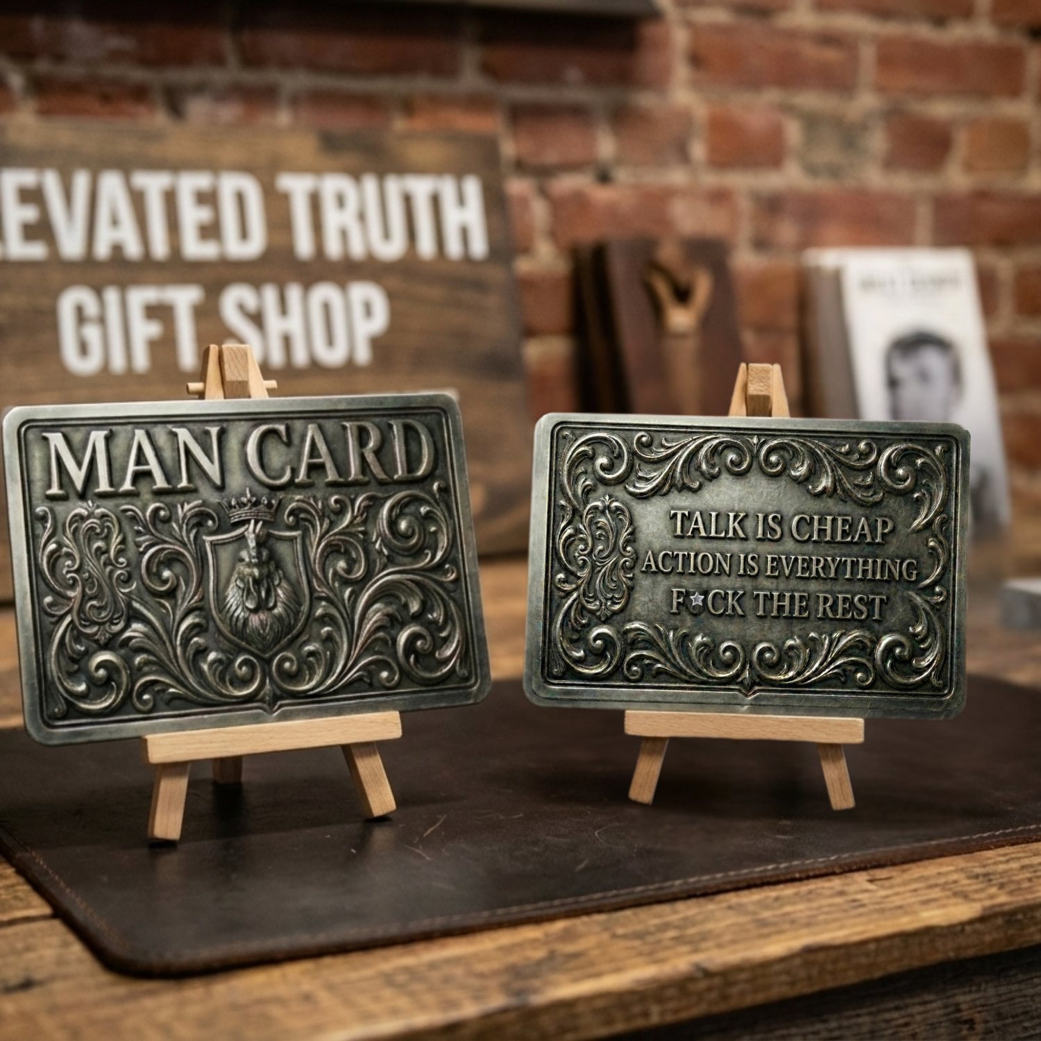 Man Card | The Original Metal Wallet Card – Elevated Truth