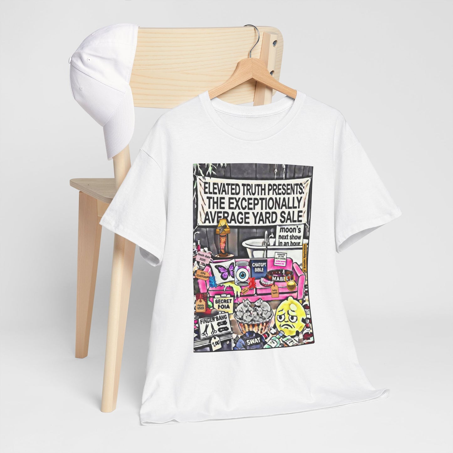 Funny YouTube Streets 'End of the Year YARDSALE!' T‑Shirt