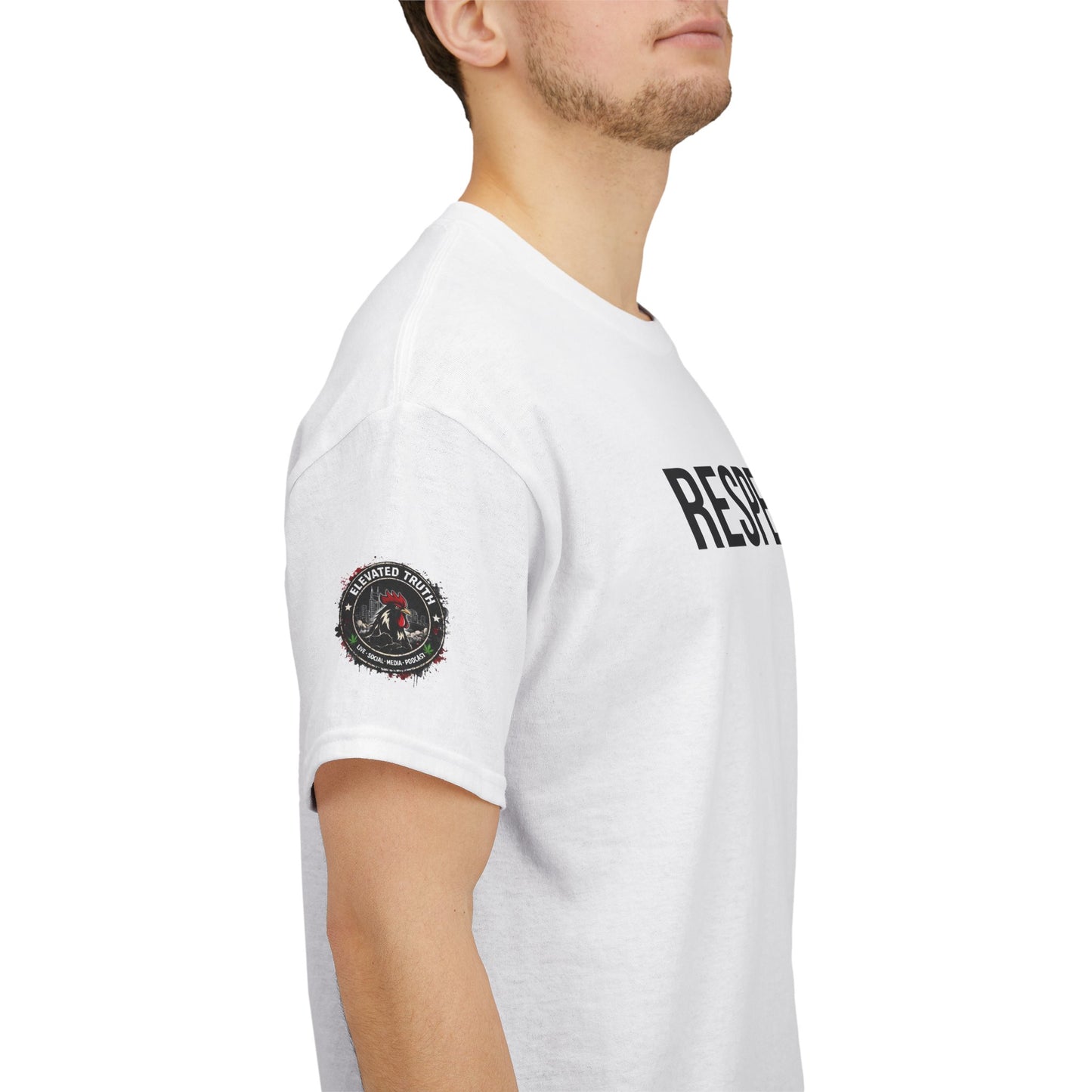 Respectfully Tee — Minimalist Statement T‑Shirt for Confident Everyday Wear