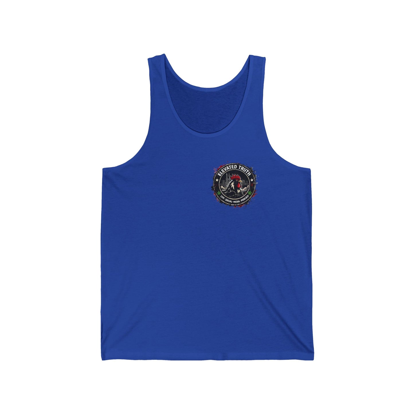 God Is Great Tank Top — Funny Cannabis & Party Quote Muscle Tee