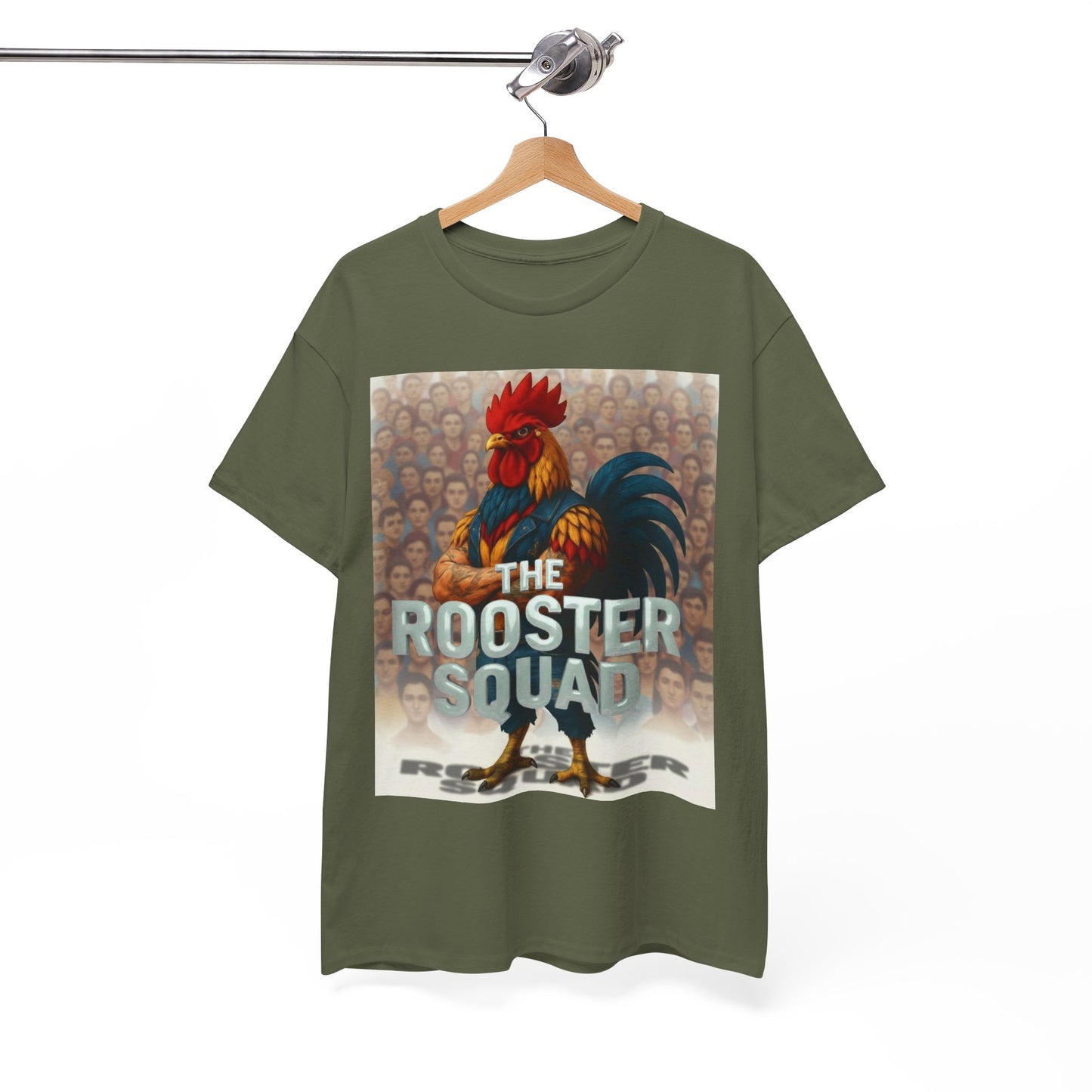 Rooster Squad T-Shirt — Rock With Our Flock Tee