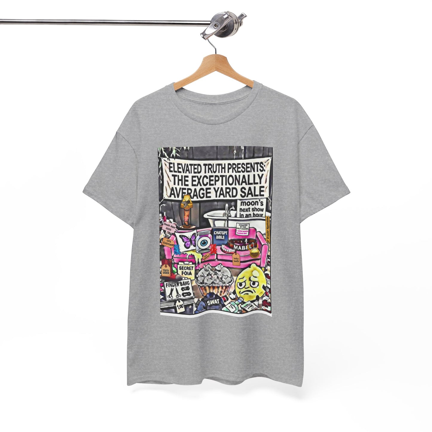 Funny YouTube Streets 'End of the Year YARDSALE!' T‑Shirt