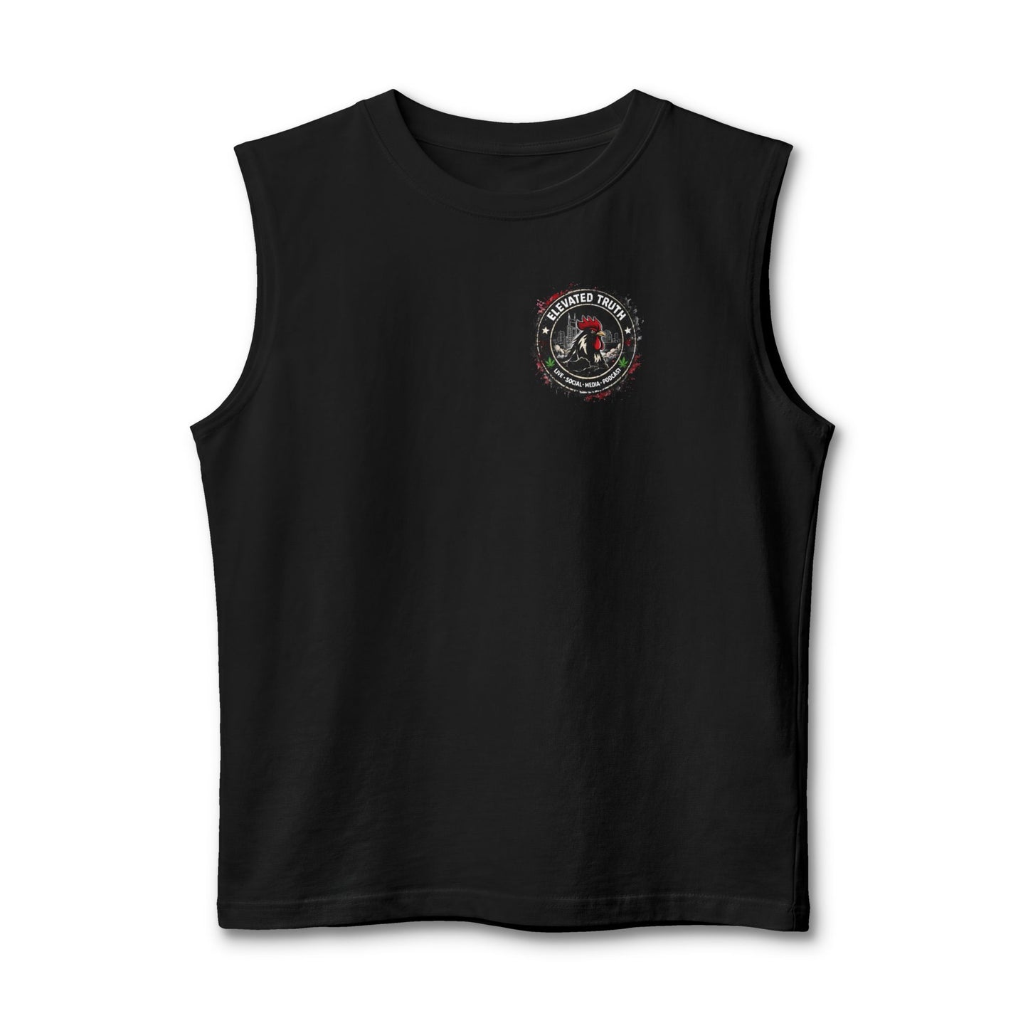 Rooster Energy Men's Tank — Big Rooster Energy Muscle Tank Top