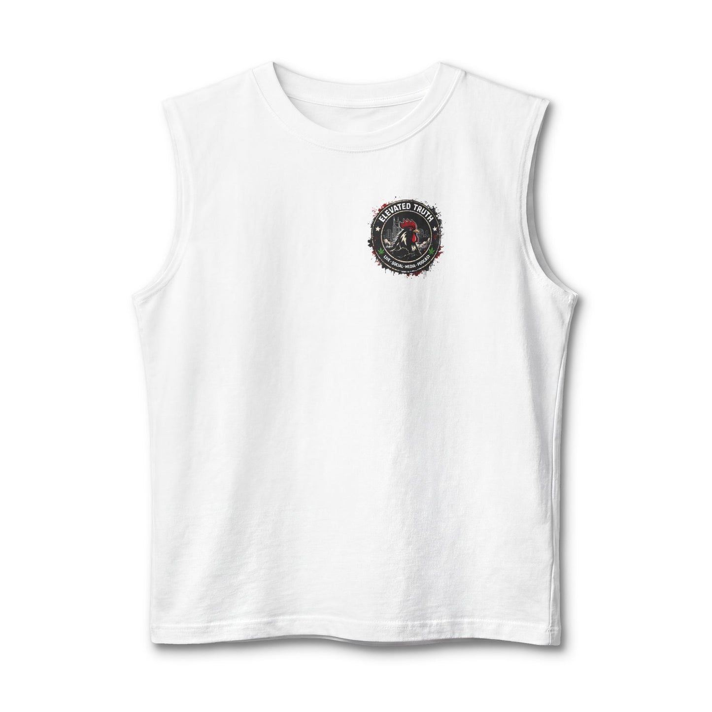 Rooster Energy Men's Tank — Big Rooster Energy Muscle Tank Top