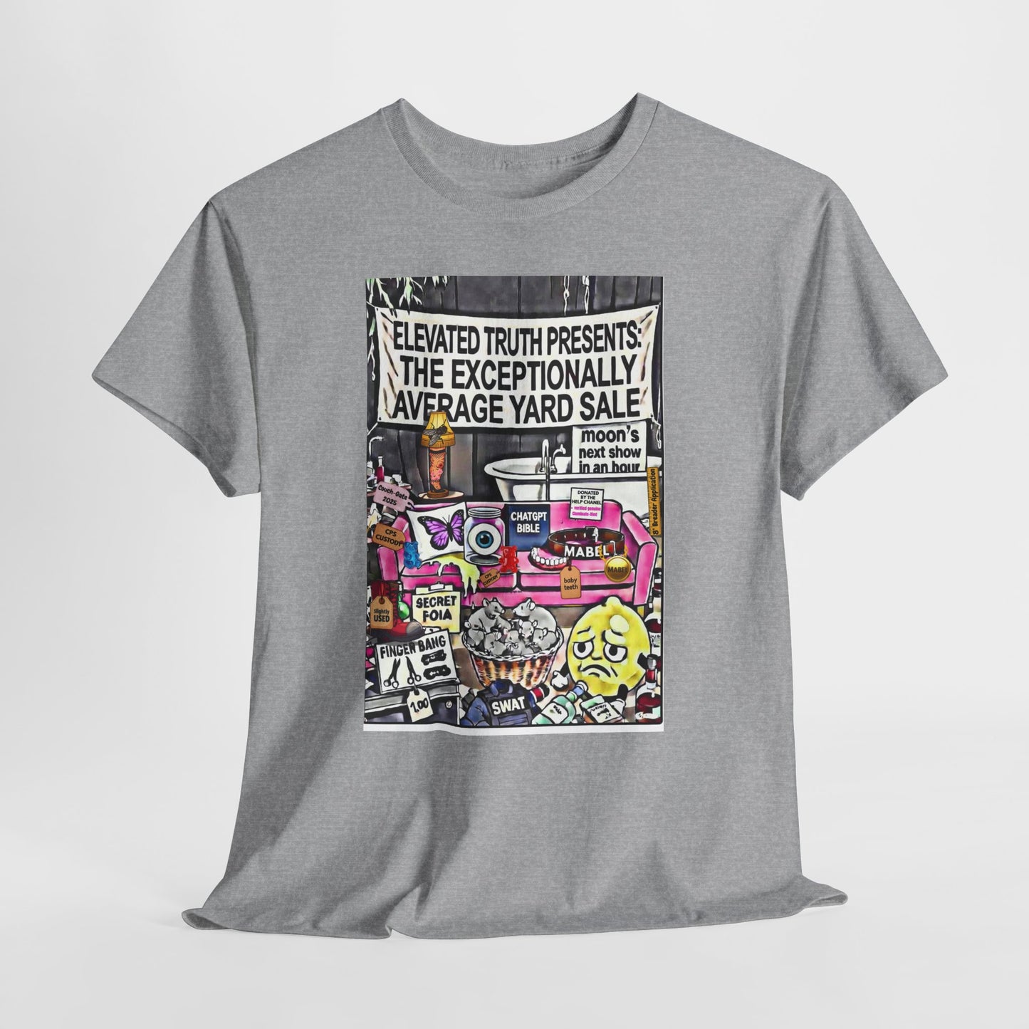 Funny YouTube Streets 'End of the Year YARDSALE!' T‑Shirt