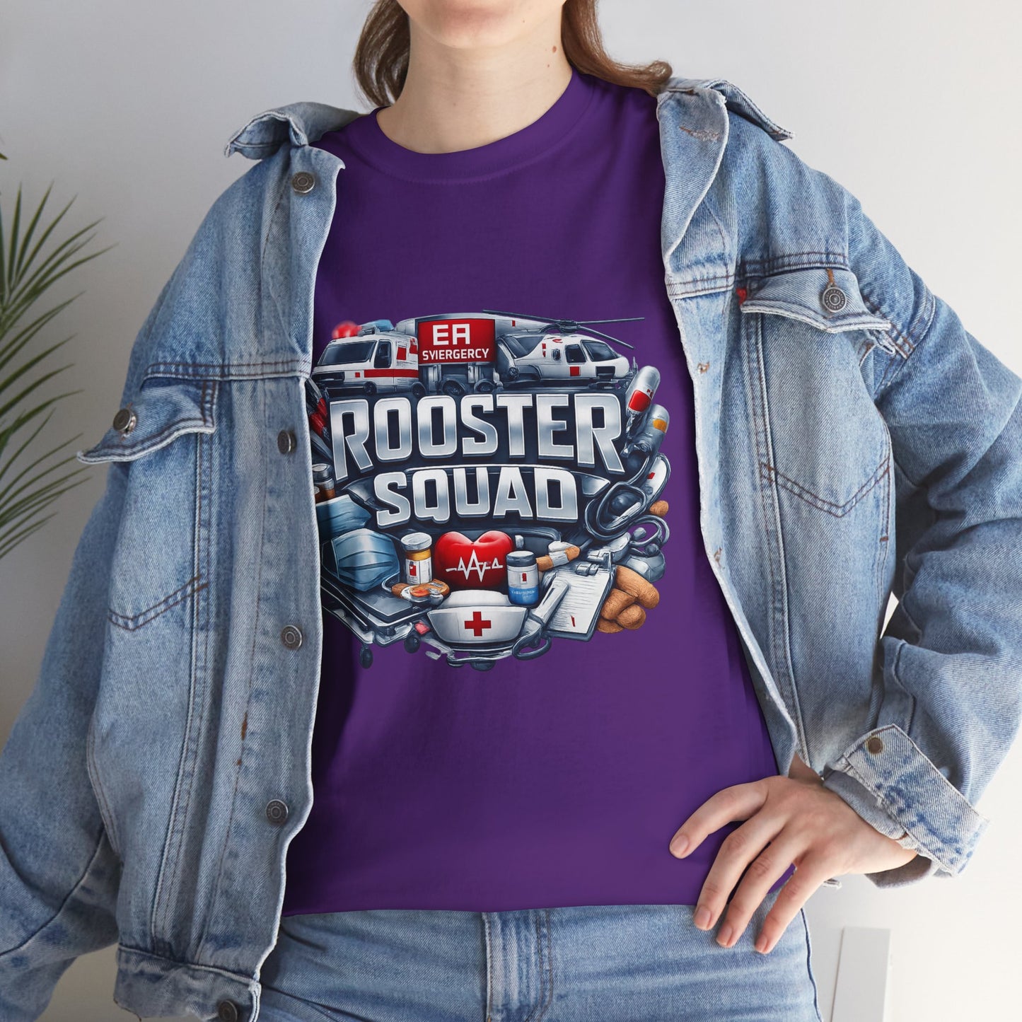 Rooster Squad ER Team T-Shirt — Emergency Medical Technician Paramedic Tee