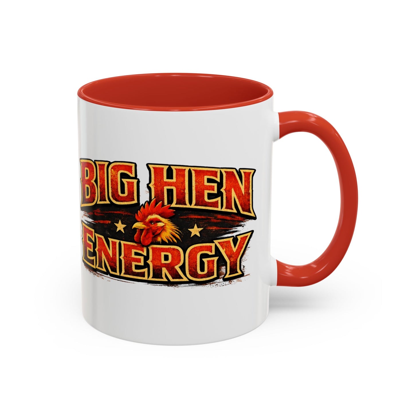 Rooster Squad Coffee Mug — “Big Hen Energy” Funny Farm Chicken Gift