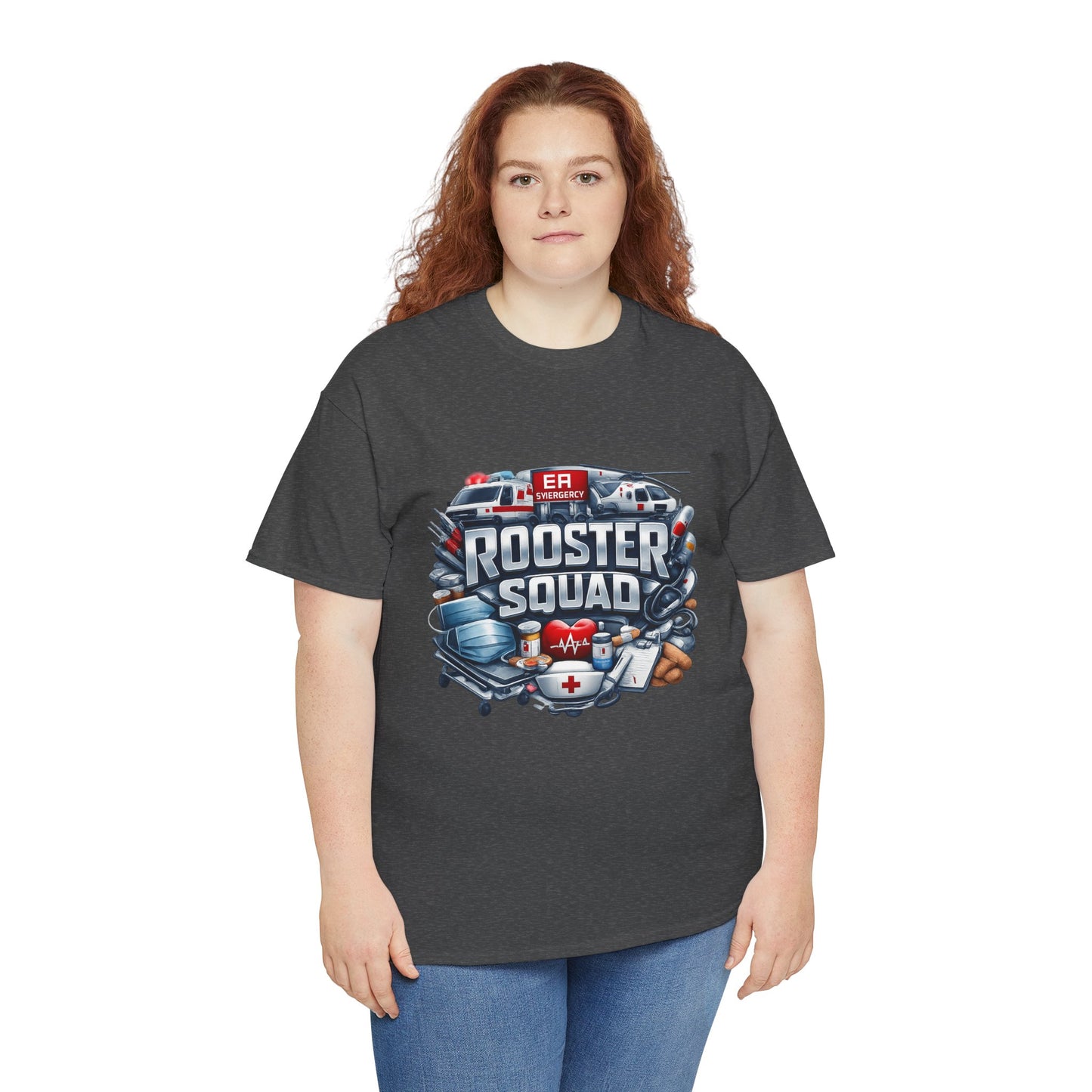 Rooster Squad ER Team T-Shirt — Emergency Medical Technician Paramedic Tee