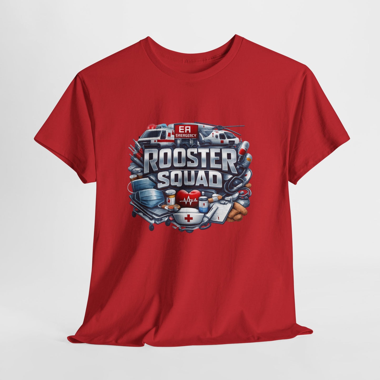 Rooster Squad ER Team T-Shirt — Emergency Medical Technician Paramedic Tee