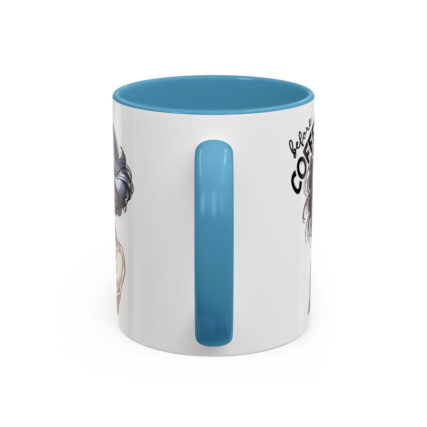 Funny Before & After Coffee Mug — Haggard Before, Fabulous After (11/15oz)
