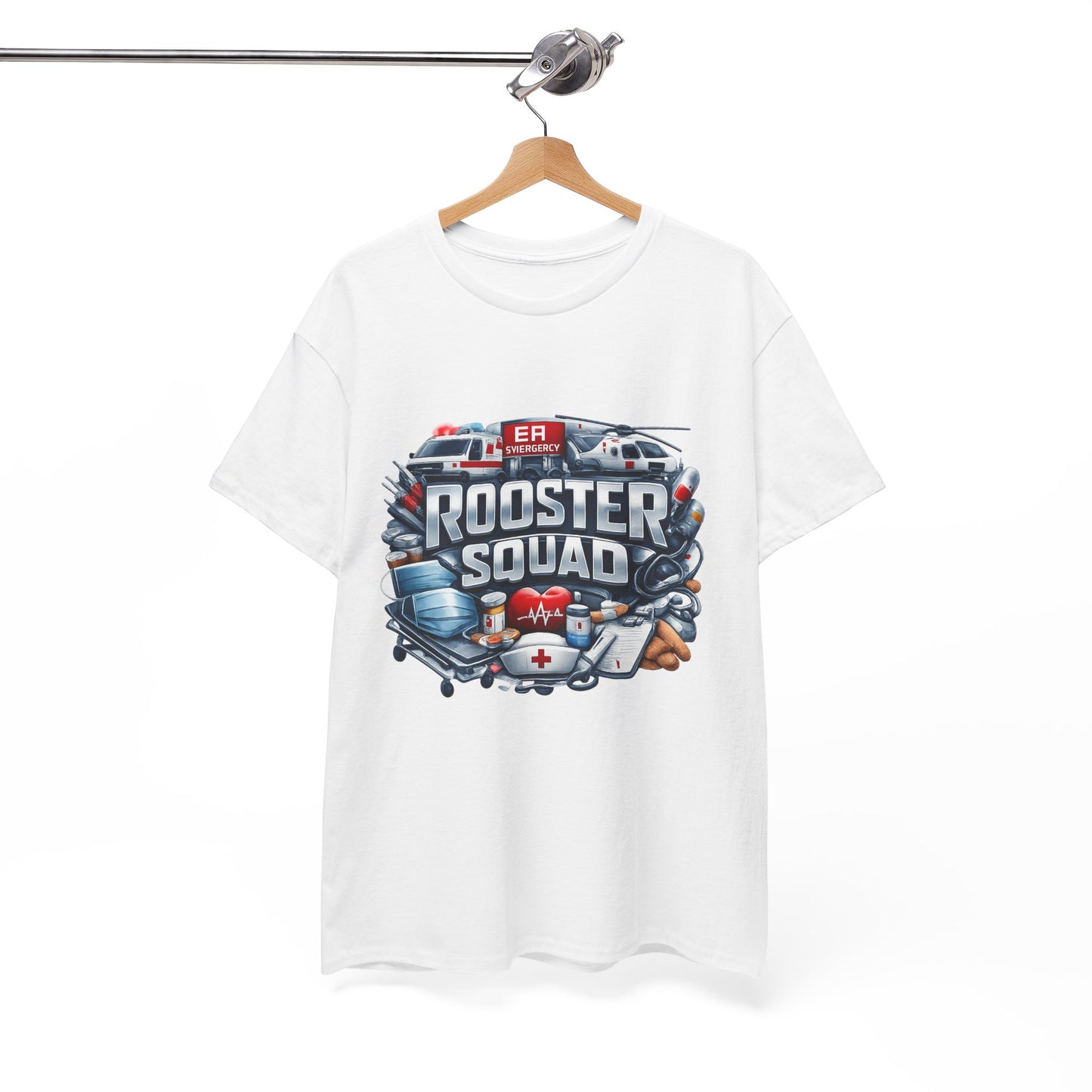 Rooster Squad ER Team T-Shirt — Emergency Medical Technician Paramedic Tee