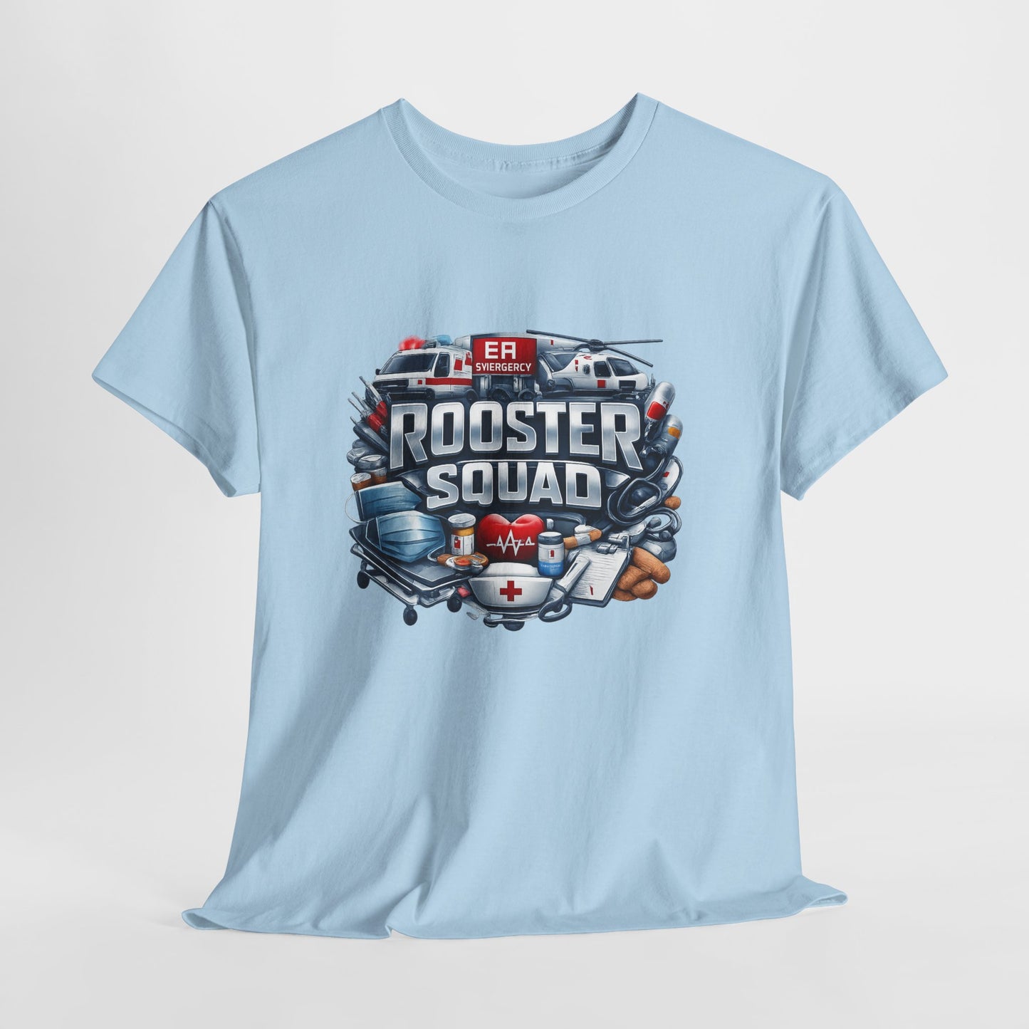 Rooster Squad ER Team T-Shirt — Emergency Medical Technician Paramedic Tee