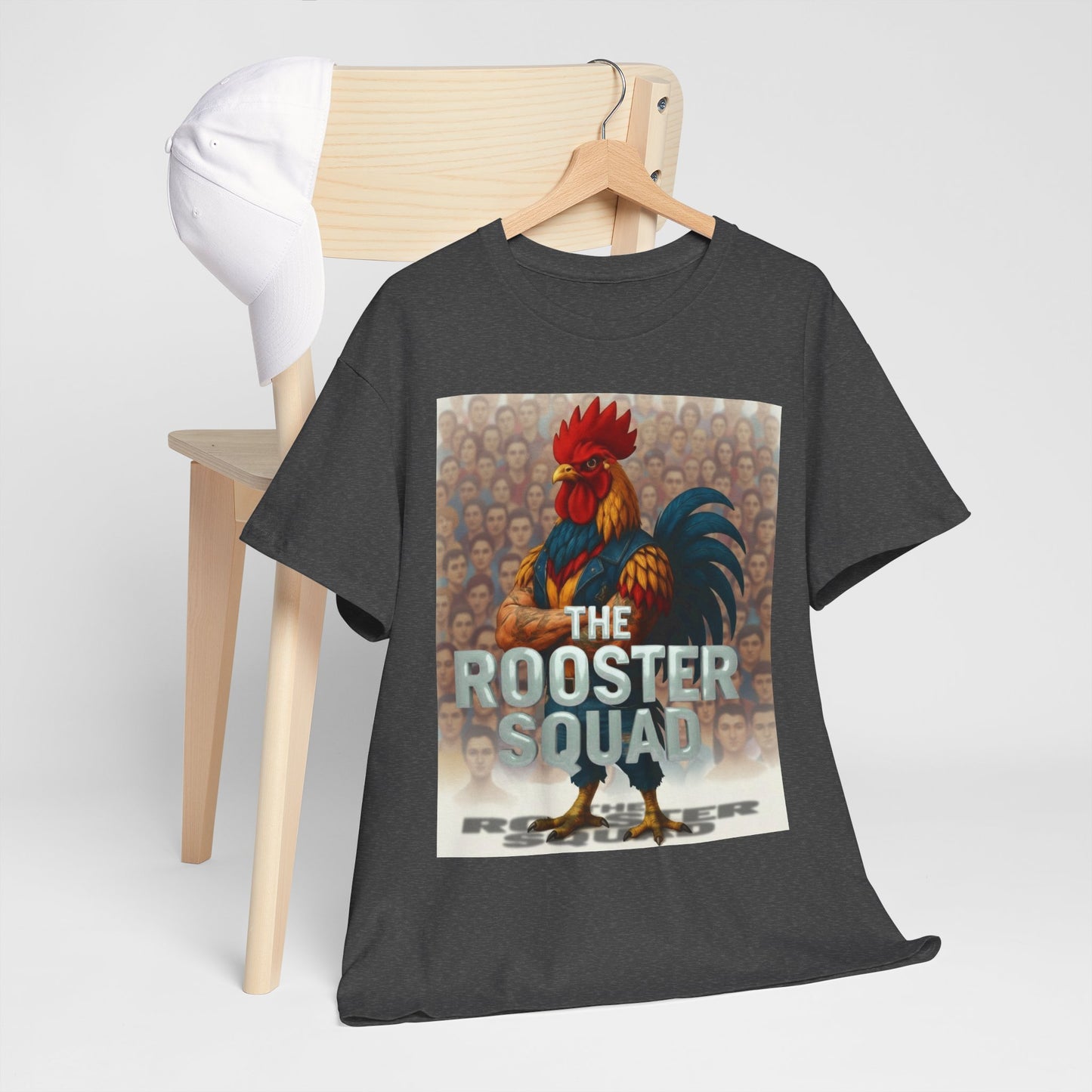 Rooster Squad T-Shirt — Rock With Our Flock Tee