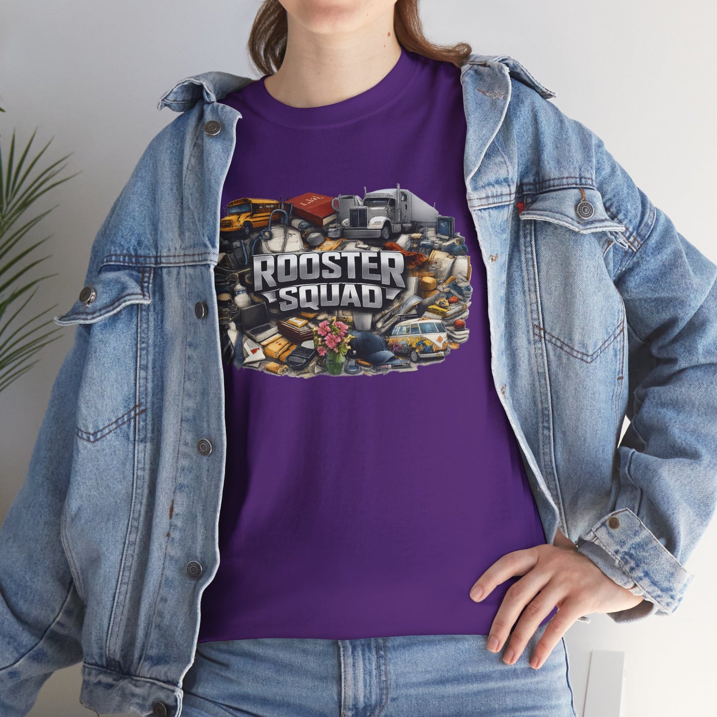 Rooster Squad STRONGER TOGETHER - WE ARE MANY — Vintage Farming / Barnyard Crew Shirt