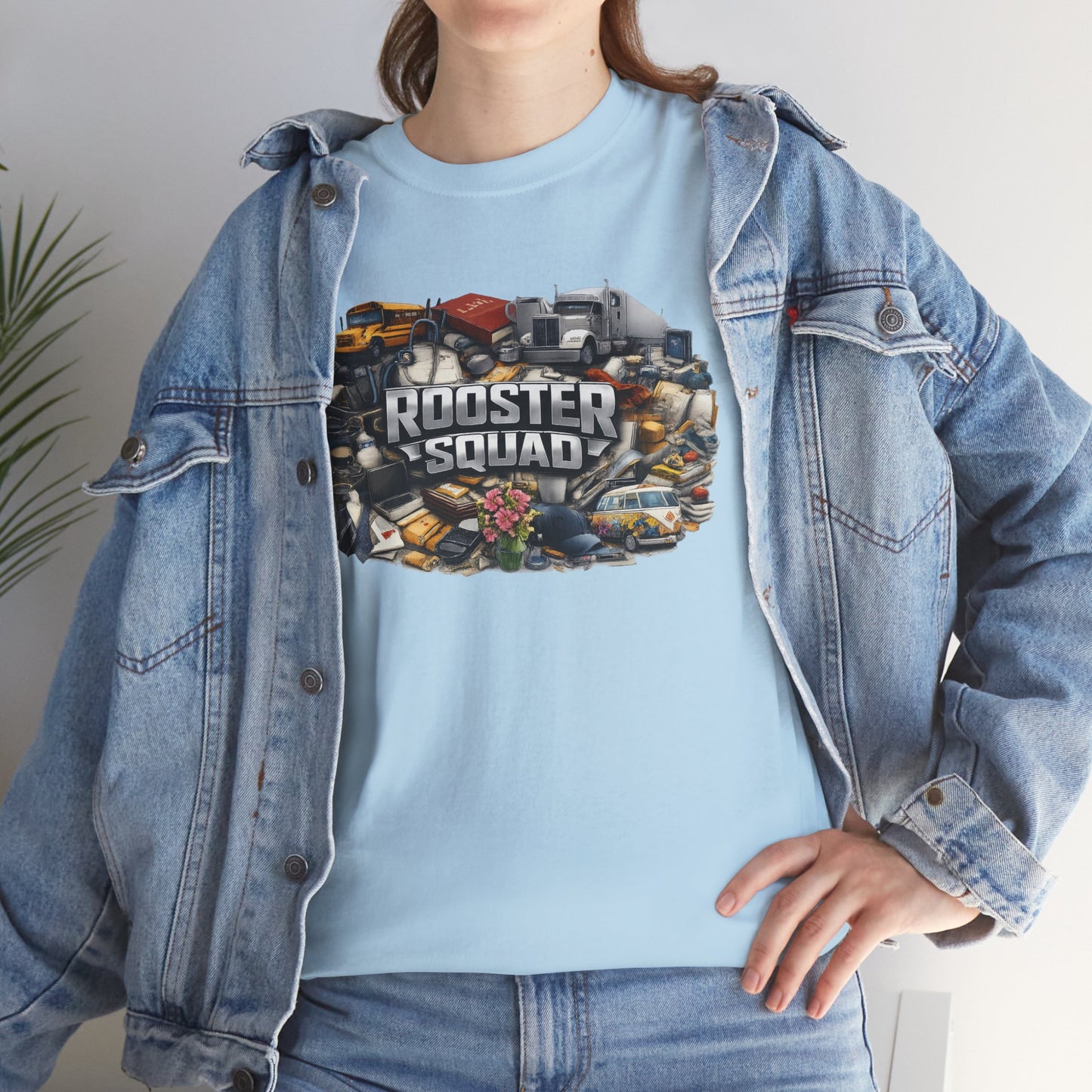 Rooster Squad STRONGER TOGETHER - WE ARE MANY — Vintage Farming / Barnyard Crew Shirt