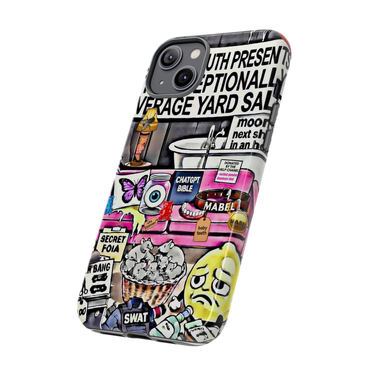 Full - 'Elevated Truth Presents: The Exceptionally Average Yard Sale' Illustrated Design