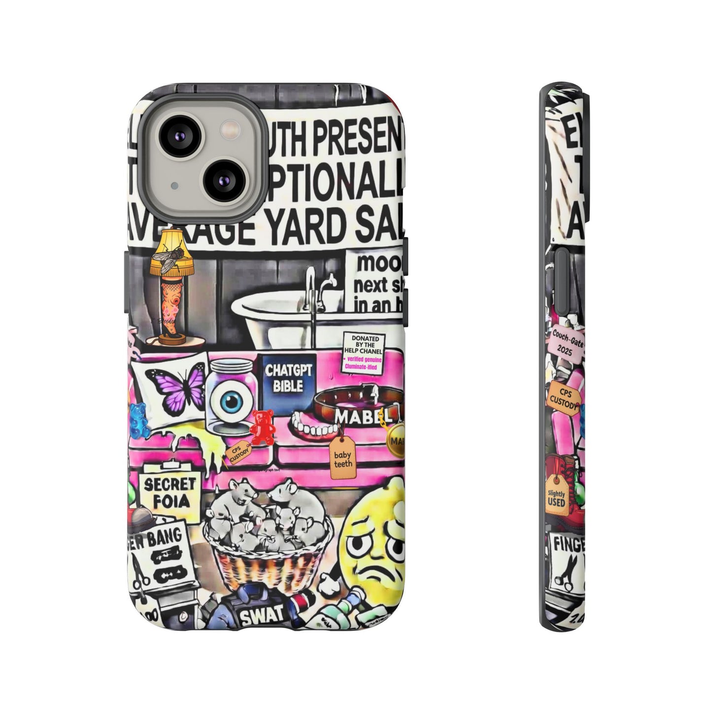 Full - 'Elevated Truth Presents: The Exceptionally Average Yard Sale' Illustrated Design