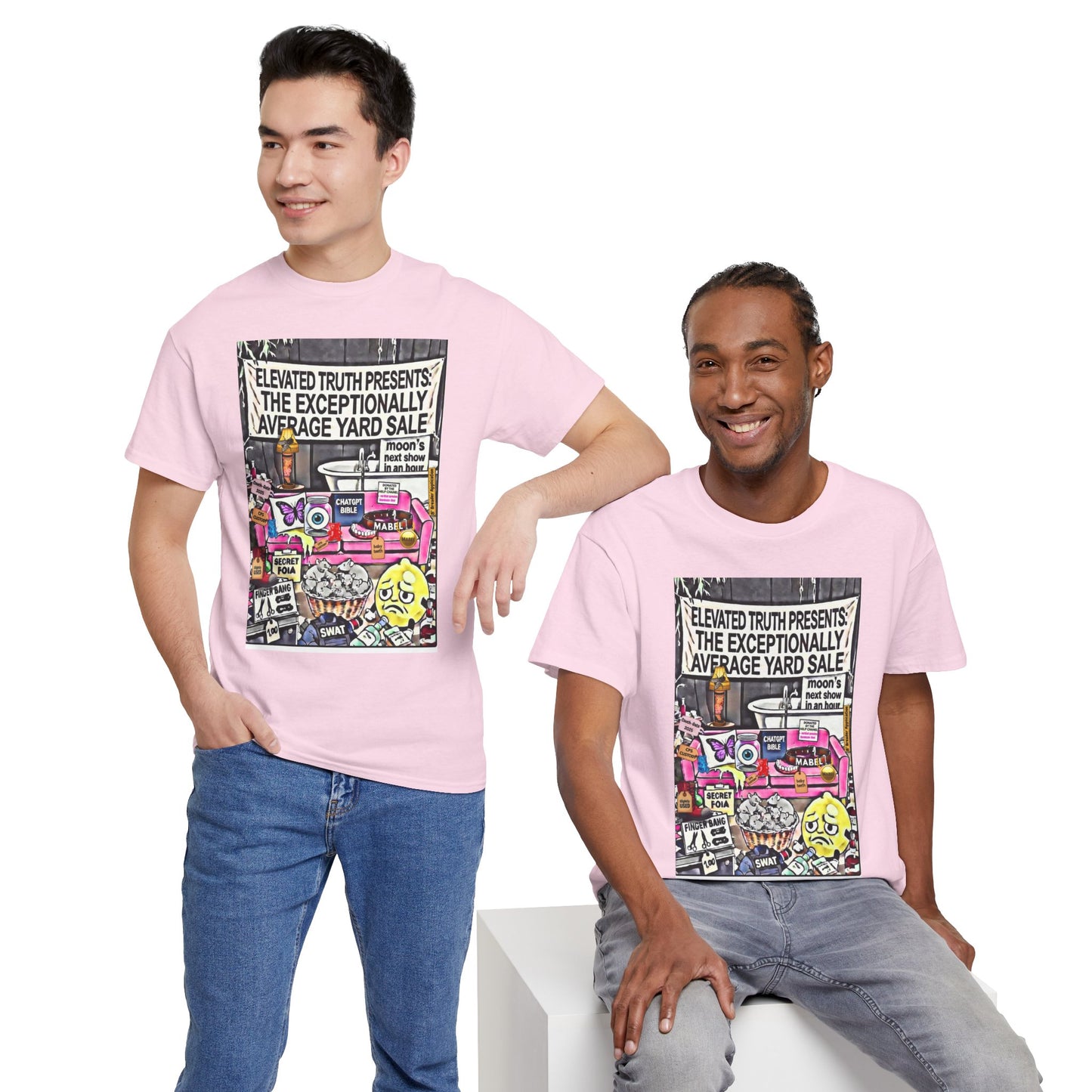 Funny YouTube Streets 'End of the Year YARDSALE!' T‑Shirt