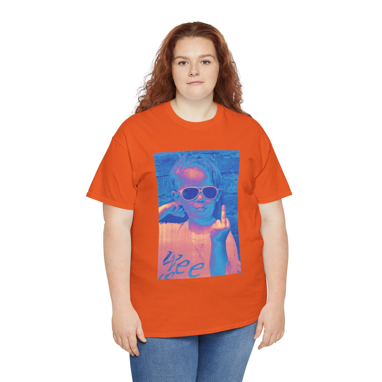 Sassy Girl Middle Finger T-Shirt — Funny Bold Graphic Tee