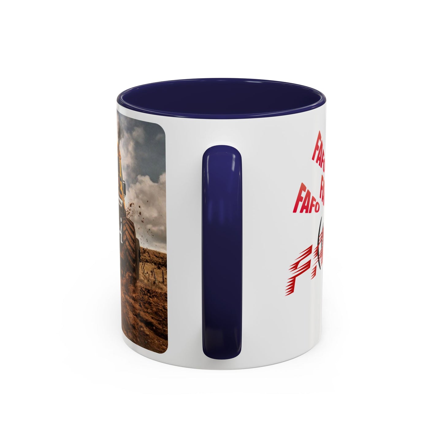 ELEVATED TRUTH MONSTER BUS Coffee Mug — 'Elevated Truth'  SAVING THE STREETS Gift (11/15 oz)