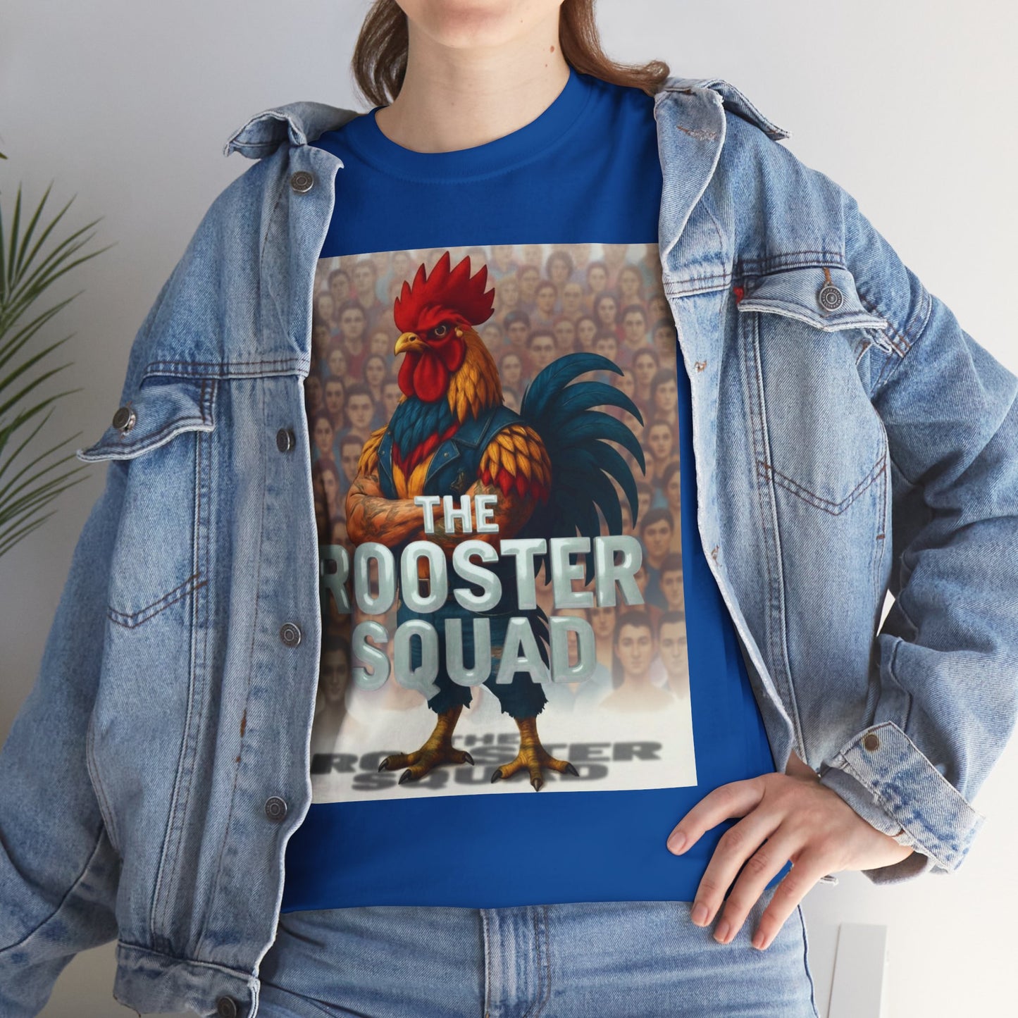 Rooster Squad T-Shirt — Rock With Our Flock Tee