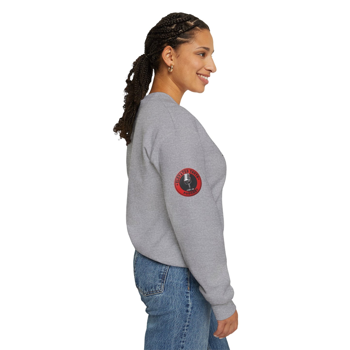 Respectfully Crewneck Sweatshirt — "Respectfully" Quote Pullover