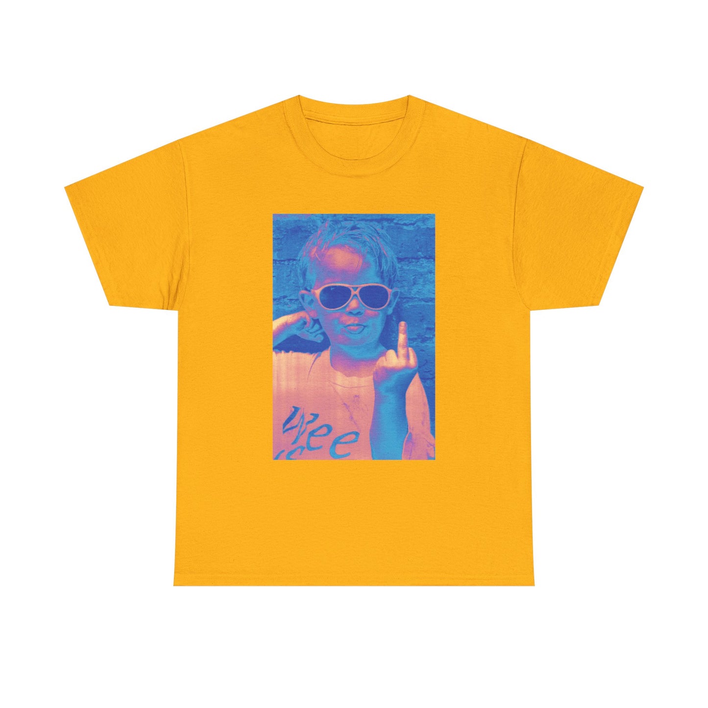 Sassy Girl Middle Finger T-Shirt — Funny Bold Graphic Tee