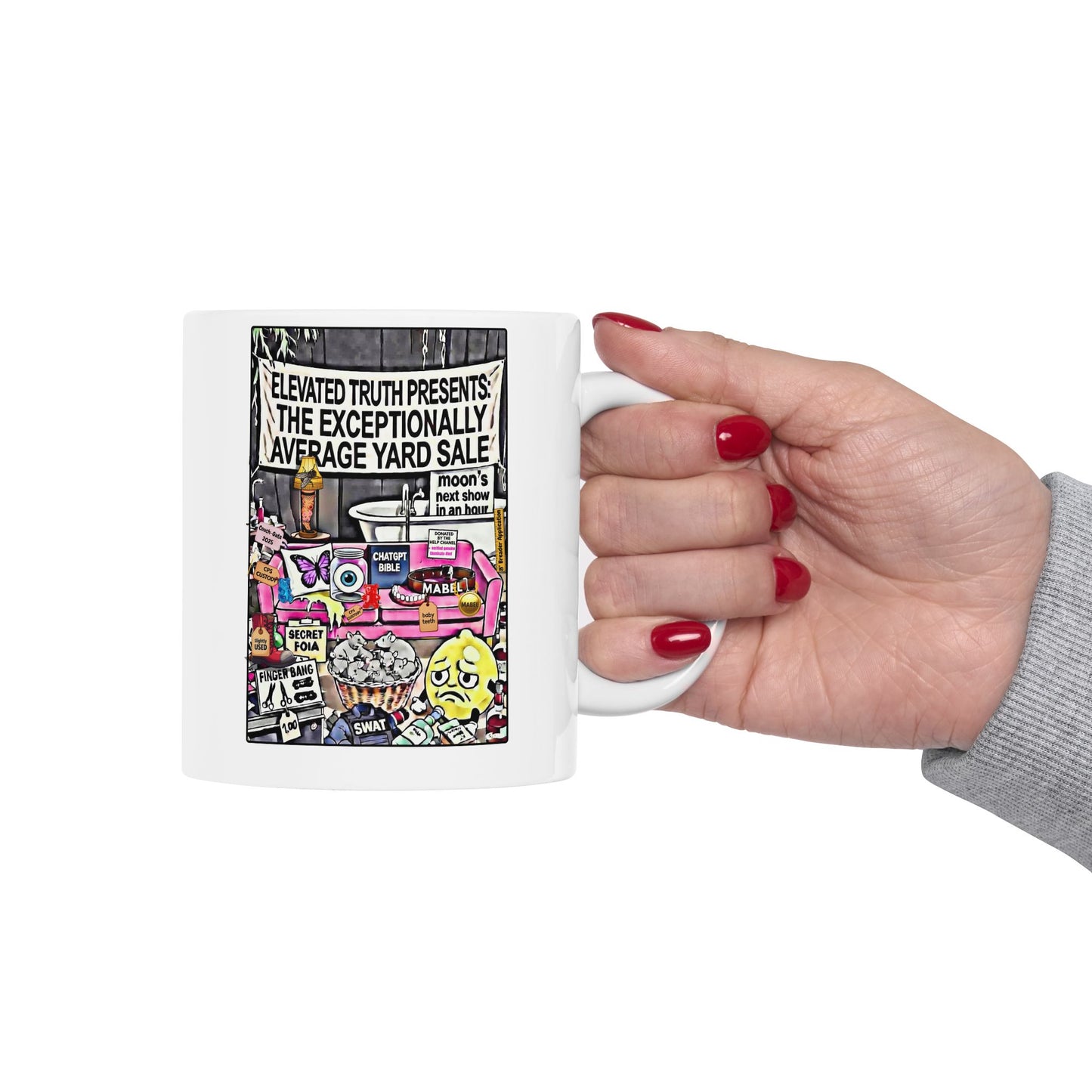 Elevated Truth Podcast Ceramic Mug — Year-End Garbage YouTubers Sale (11oz & 15oz)