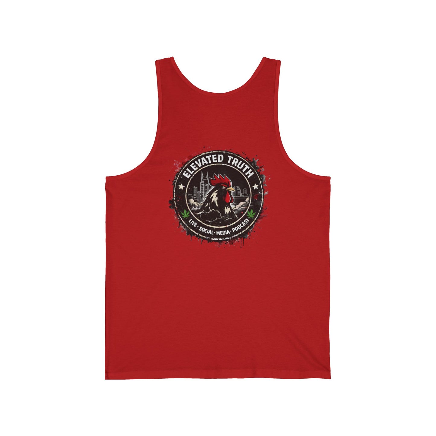 Patriotic 'Family & Love of Country' Tank Top