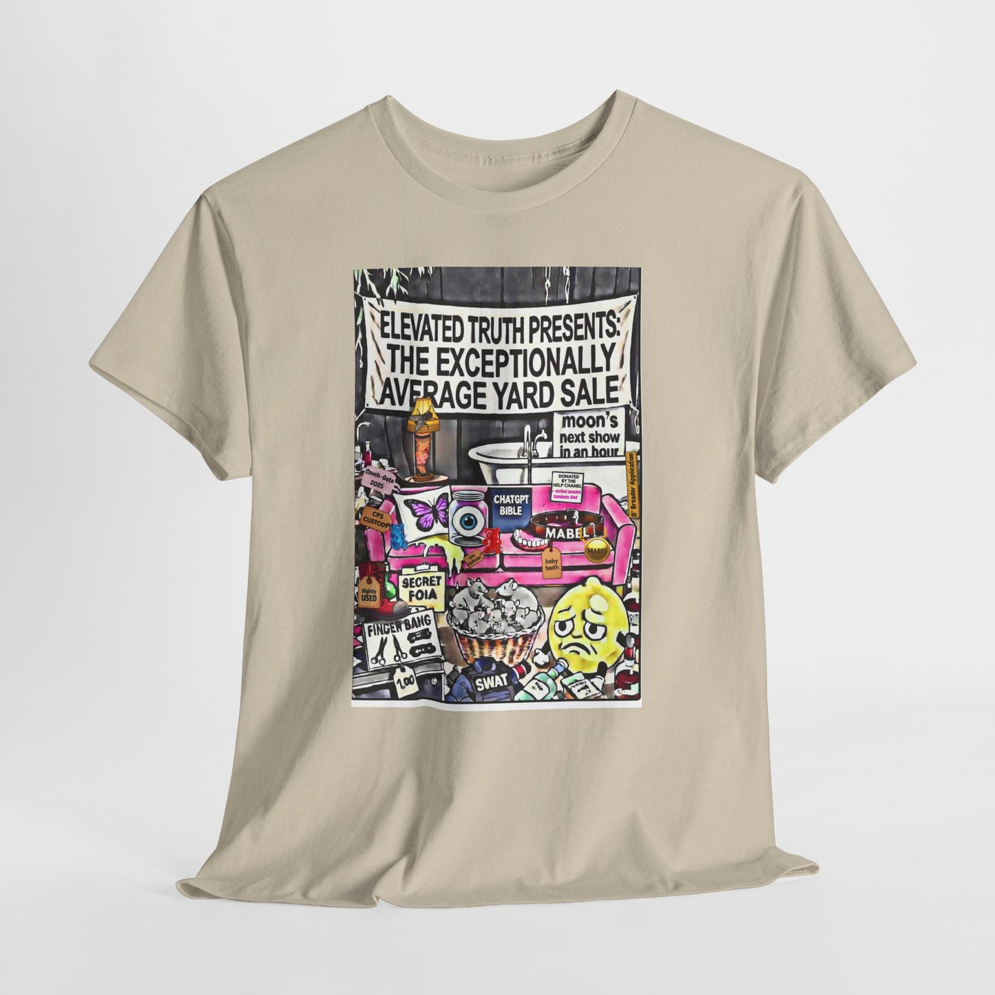 Funny YouTube Streets 'End of the Year YARDSALE!' T‑Shirt