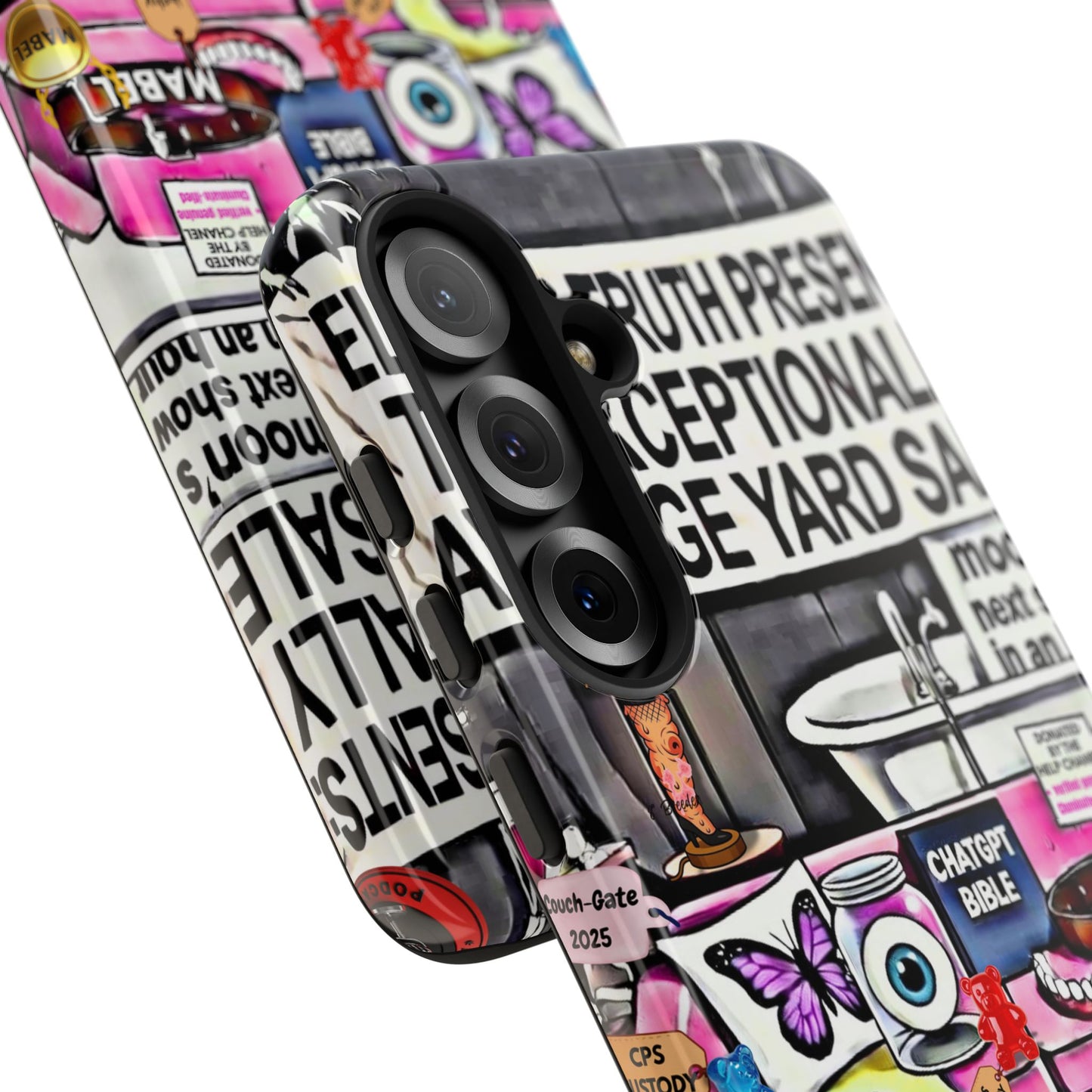 Full - 'Elevated Truth Presents: The Exceptionally Average Yard Sale' Illustrated Design