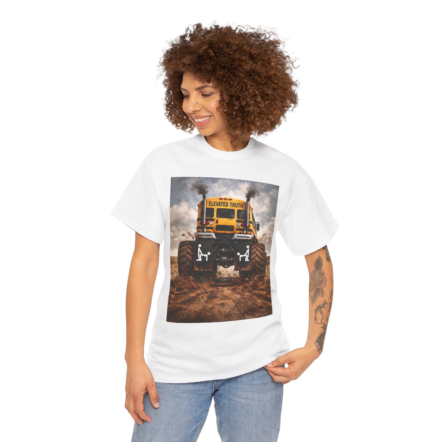 ELEVATED TRUTH'S MONSTER BUS   Graphic T-Shirt