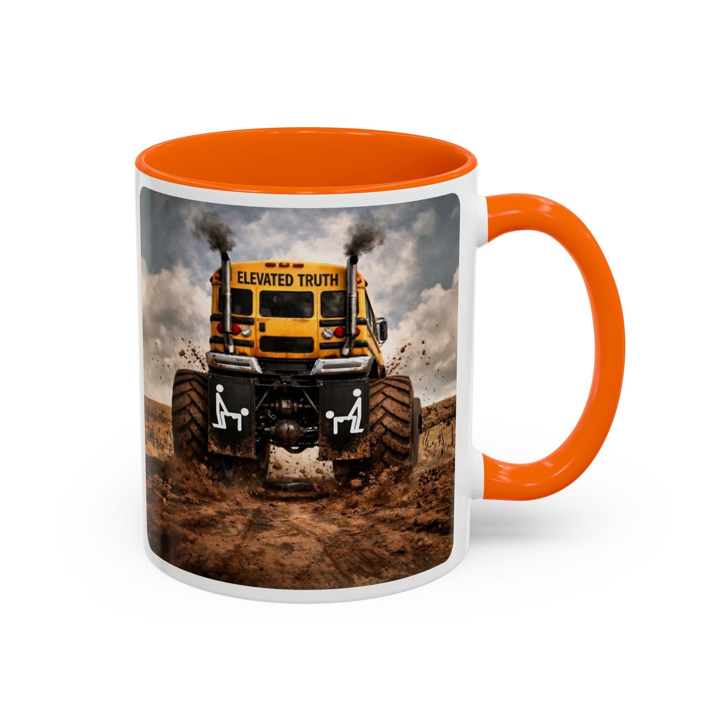 ELEVATED TRUTH MONSTER BUS Coffee Mug — 'Elevated Truth'  SAVING THE STREETS Gift (11/15 oz)