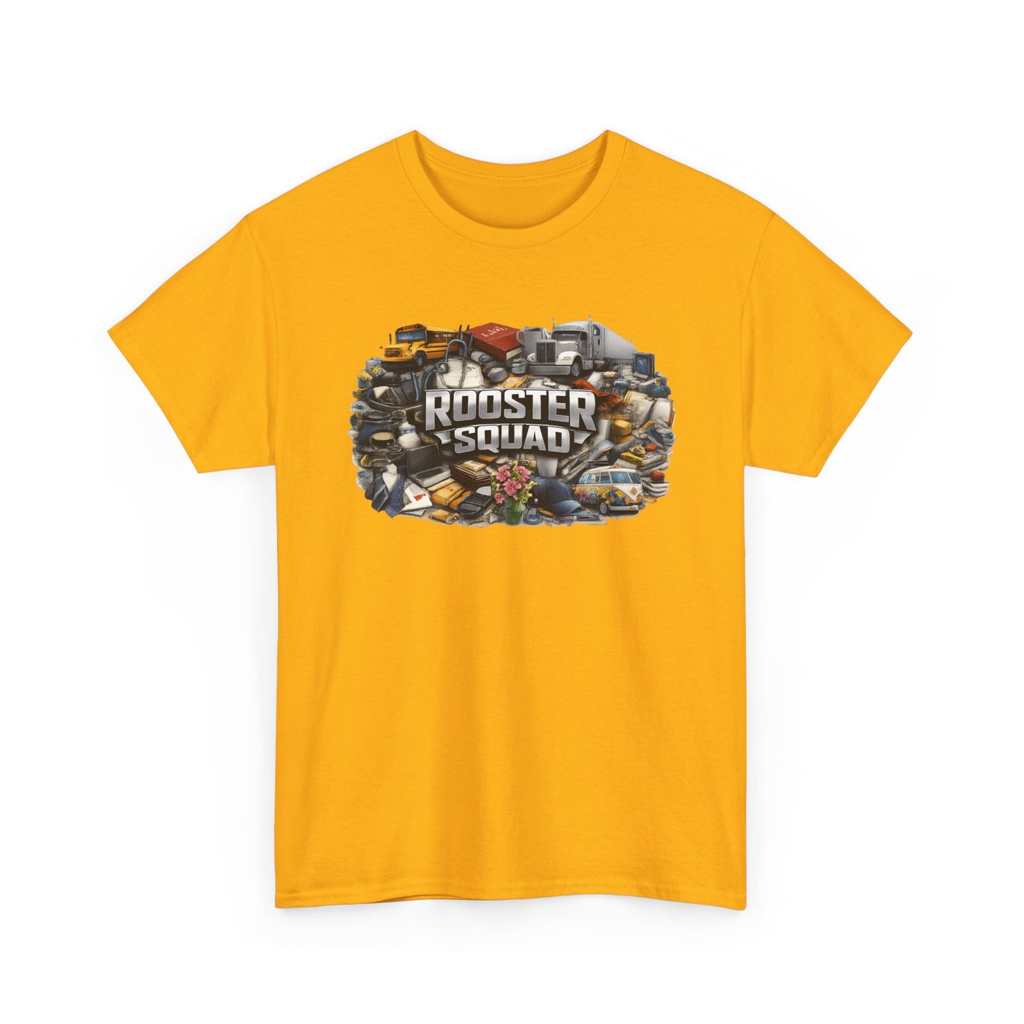 Rooster Squad STRONGER TOGETHER - WE ARE MANY — Vintage Farming / Barnyard Crew Shirt