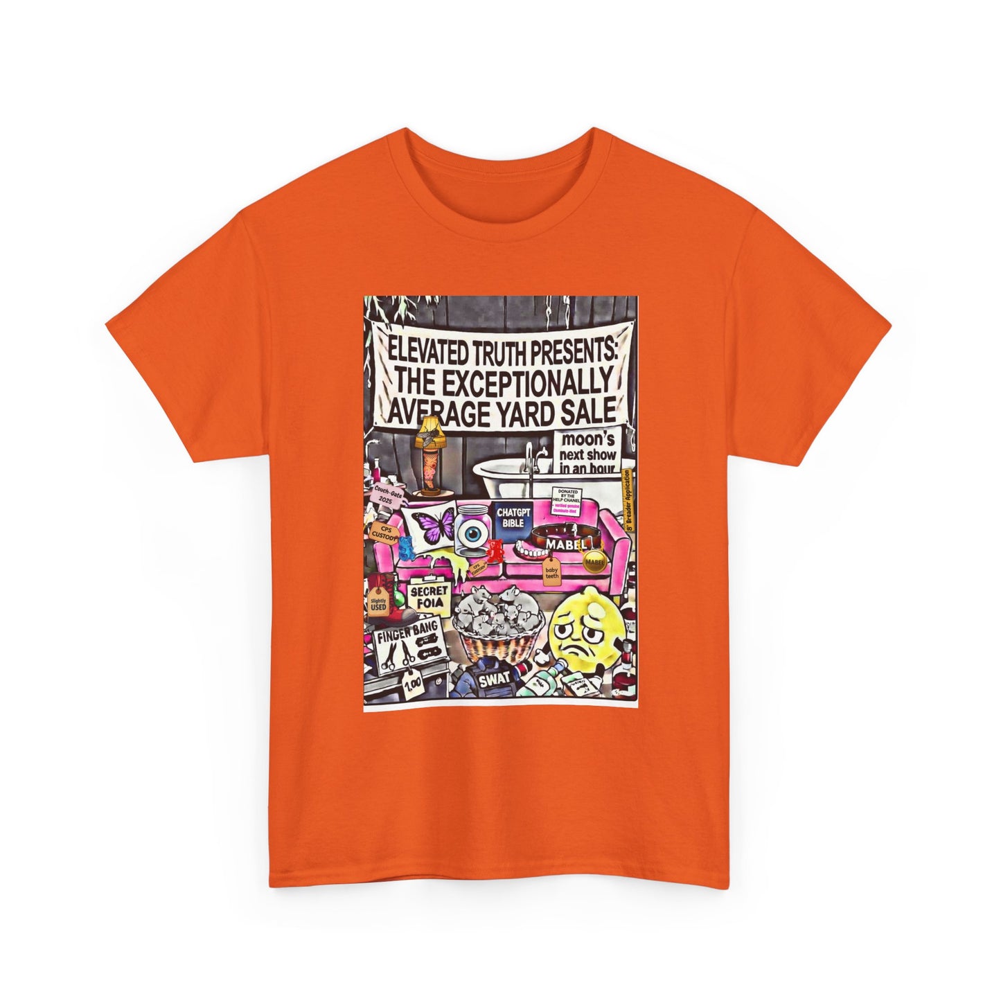 Funny YouTube Streets 'End of the Year YARDSALE!' T‑Shirt