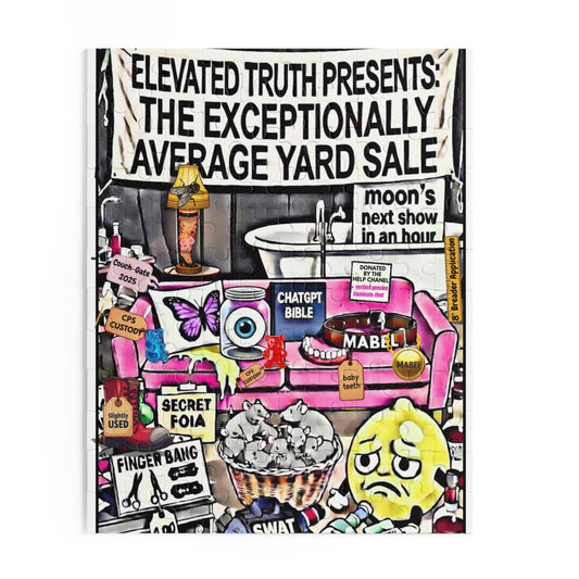 Puzzle — 'Elevated Truth Presents: The Exceptionally Average Yard Sale' Illustrated Jigsaw