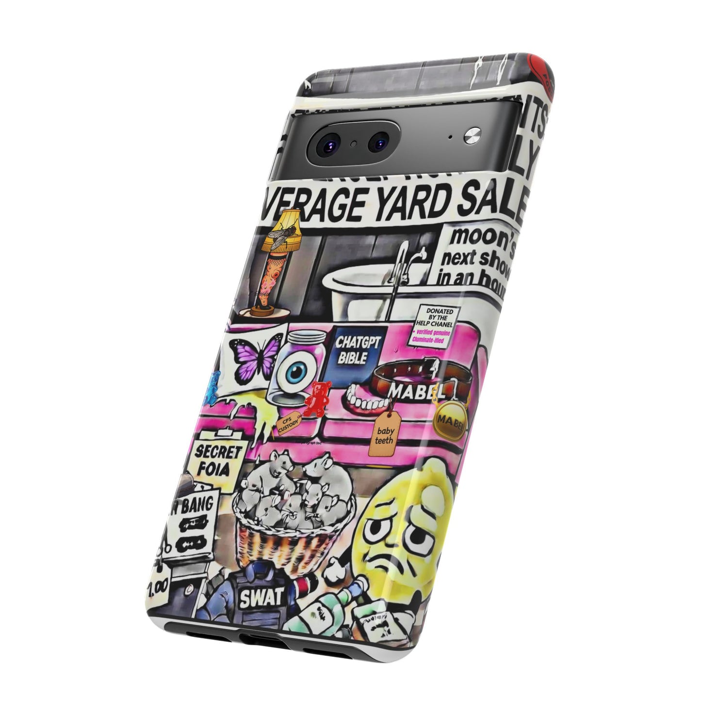 Full - 'Elevated Truth Presents: The Exceptionally Average Yard Sale' Illustrated Design