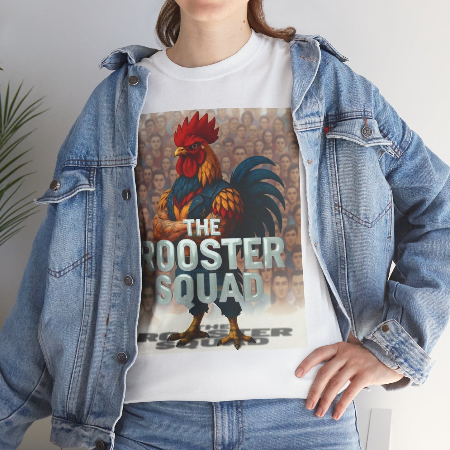 Rooster Squad T-Shirt — Rock With Our Flock Tee
