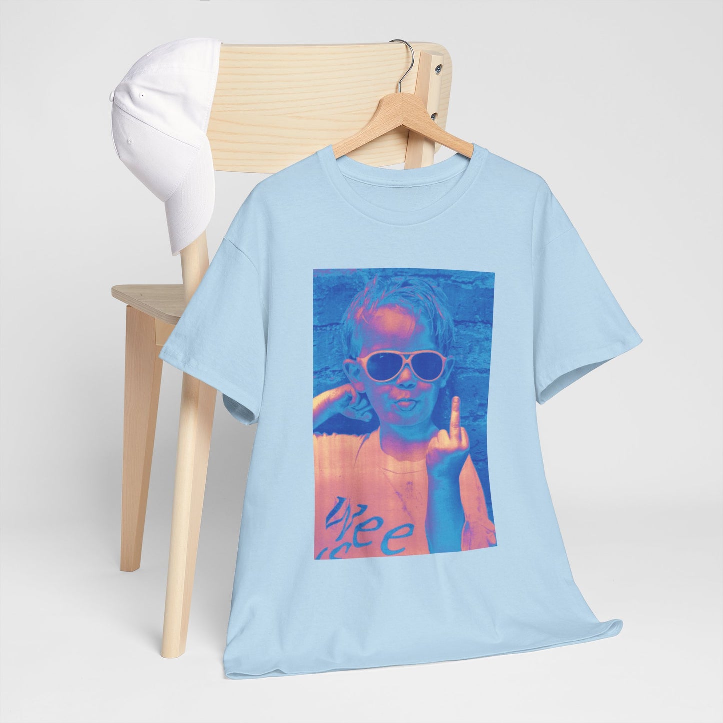 Sassy Girl Middle Finger T-Shirt — Funny Bold Graphic Tee