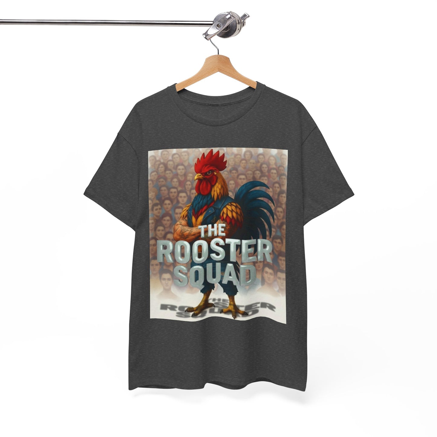 Rooster Squad T-Shirt — Rock With Our Flock Tee