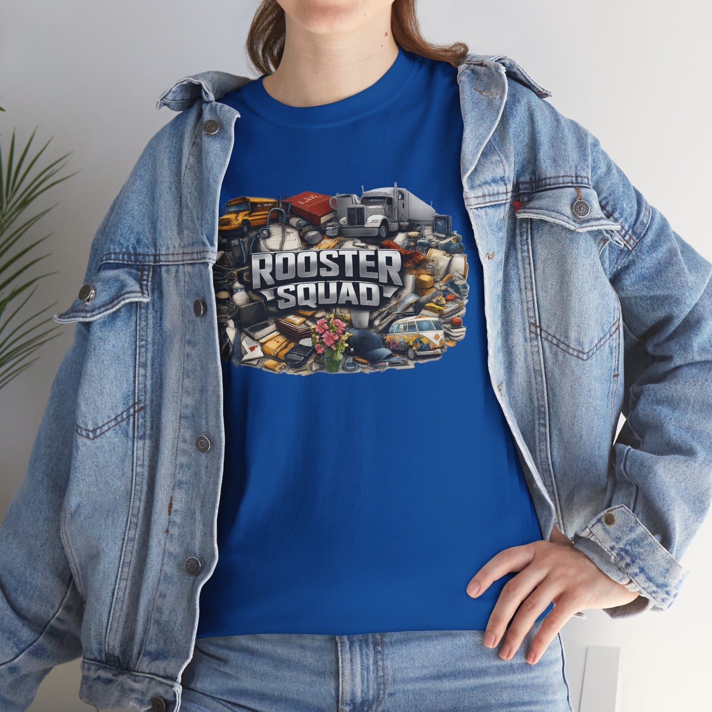 Rooster Squad STRONGER TOGETHER - WE ARE MANY — Vintage Farming / Barnyard Crew Shirt
