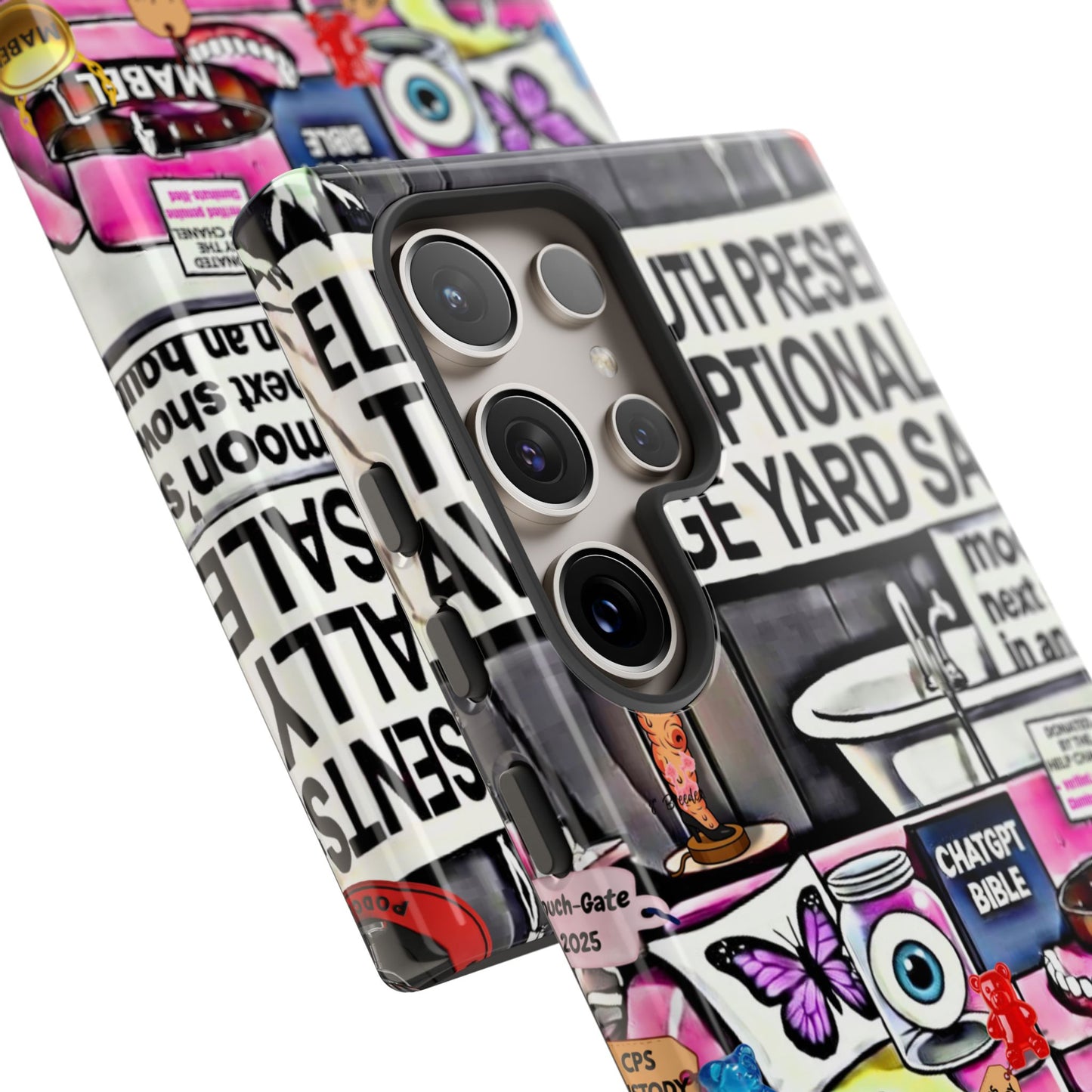 Full - 'Elevated Truth Presents: The Exceptionally Average Yard Sale' Illustrated Design