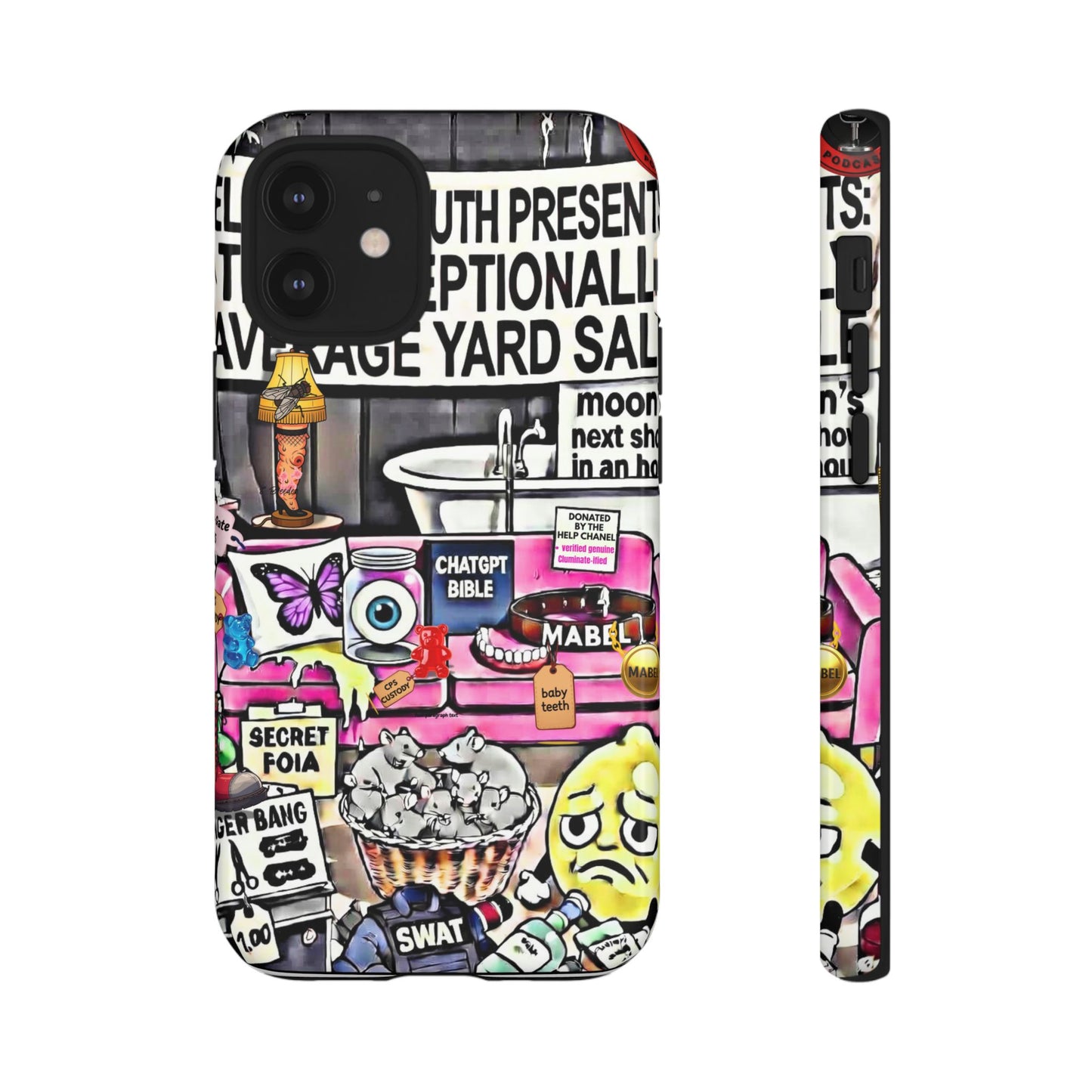 Full - 'Elevated Truth Presents: The Exceptionally Average Yard Sale' Illustrated Design