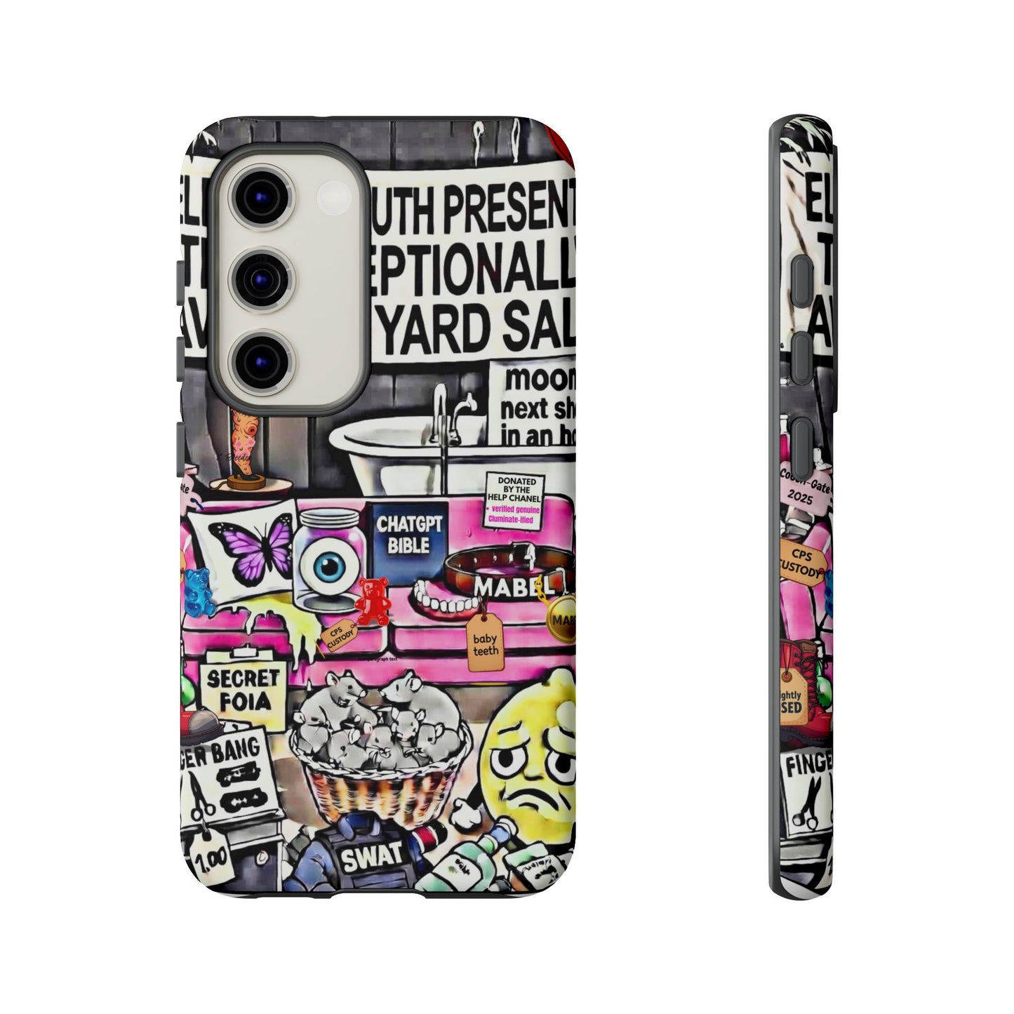 Full - 'Elevated Truth Presents: The Exceptionally Average Yard Sale' Illustrated Design