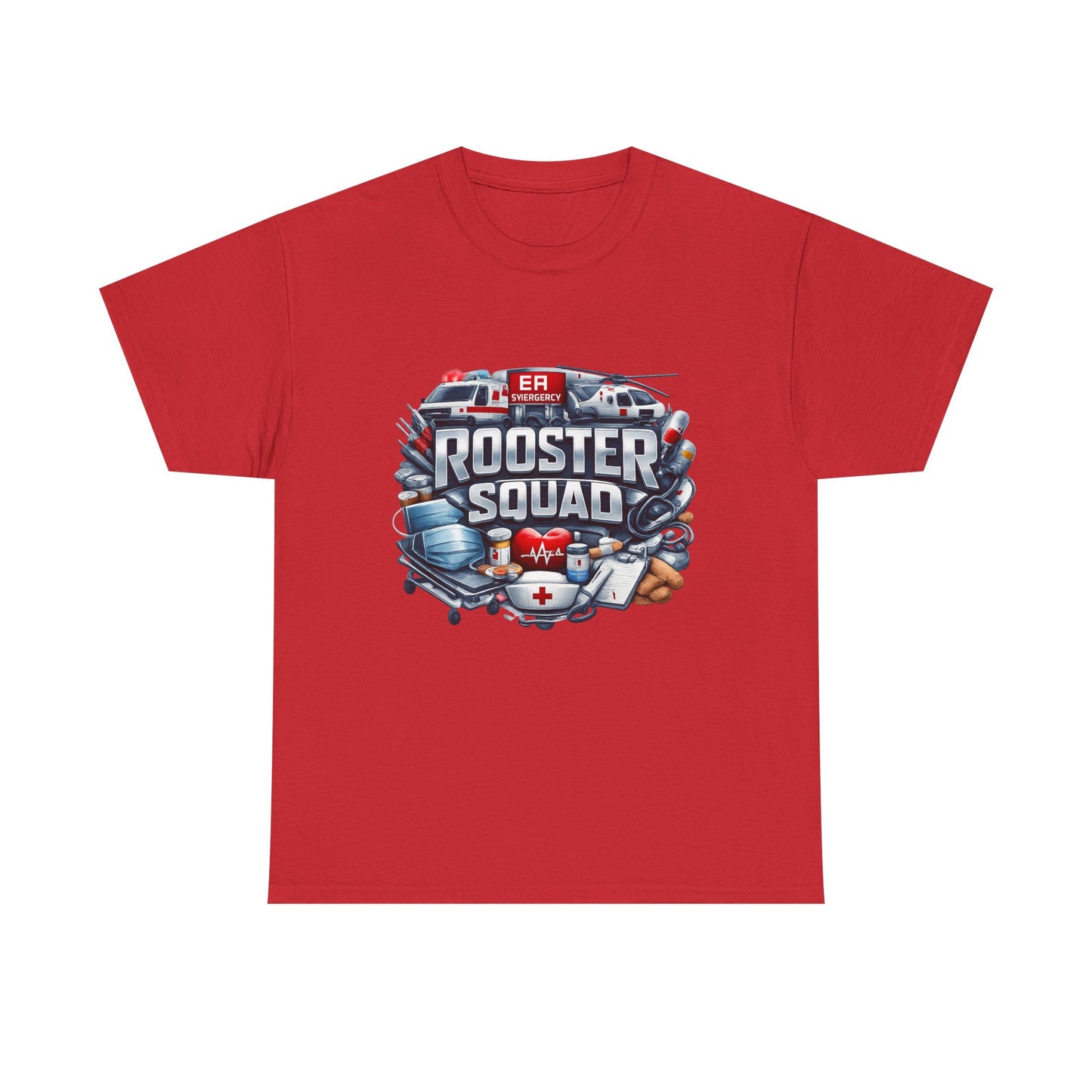 Rooster Squad ER Team T-Shirt — Emergency Medical Technician Paramedic Tee