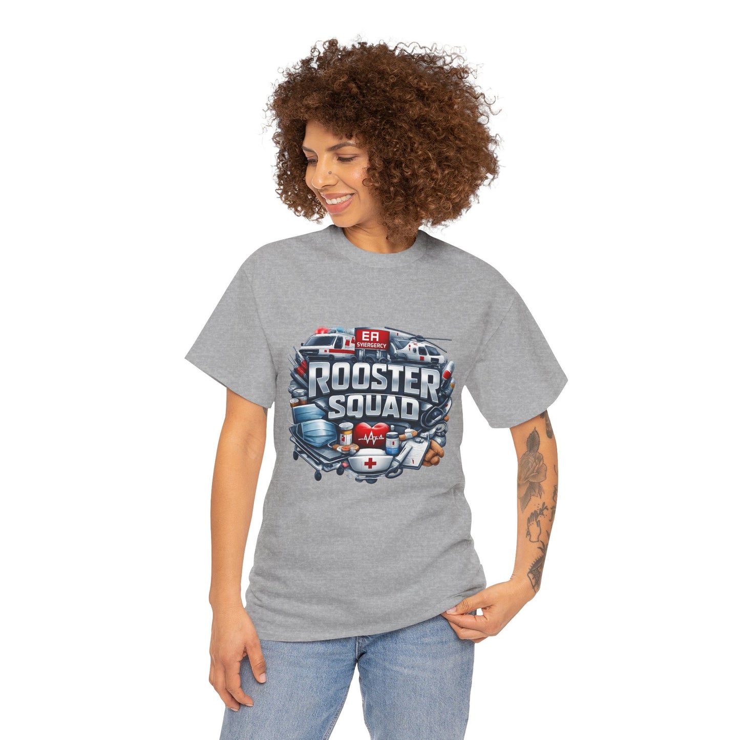 Rooster Squad ER Team T-Shirt — Emergency Medical Technician Paramedic Tee