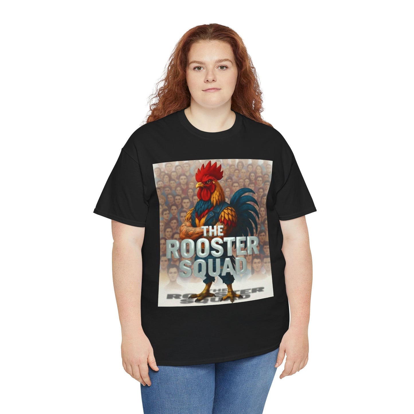Rooster Squad T-Shirt — Rock With Our Flock Tee